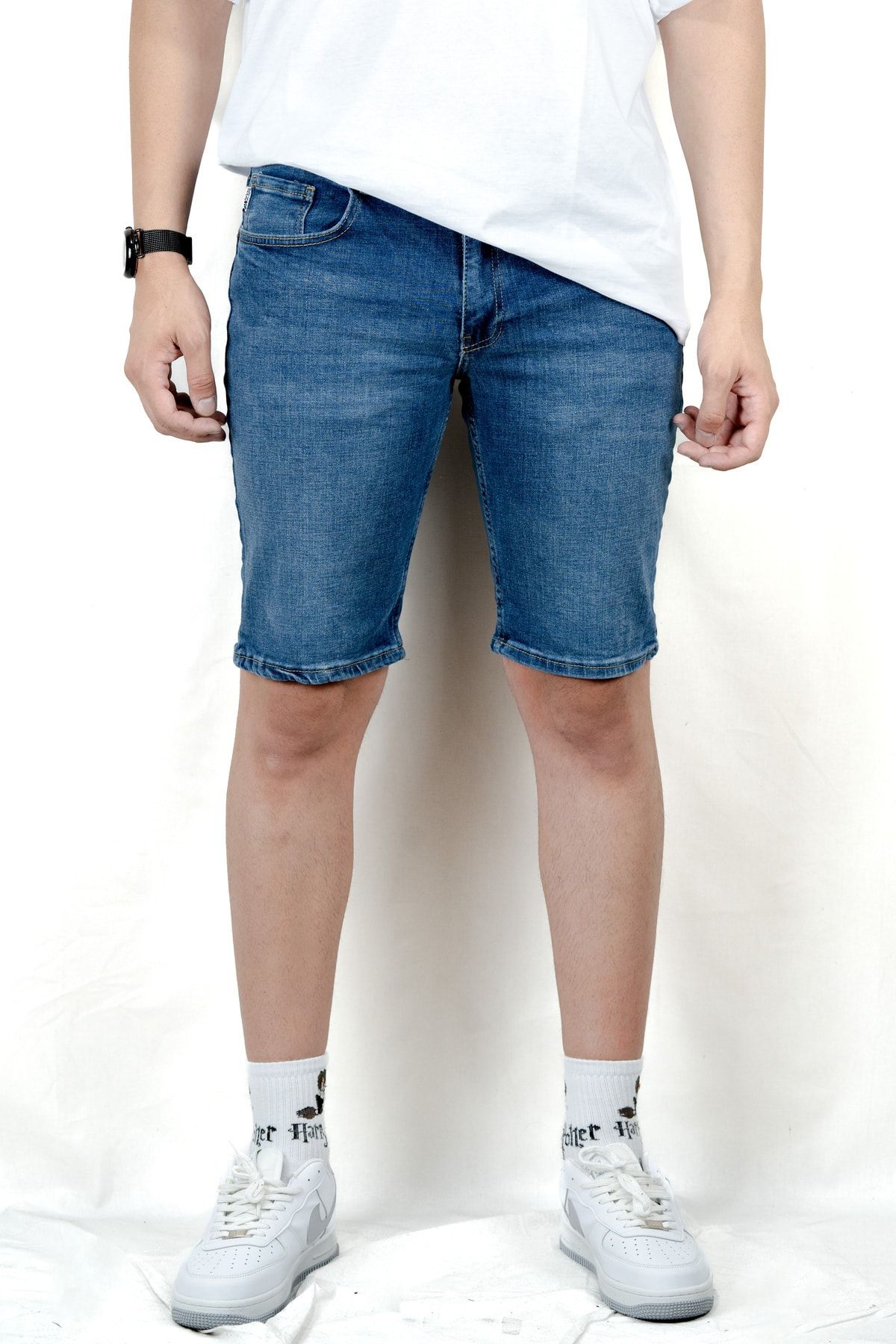 Frayed shorts mens sale