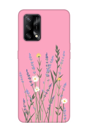 frondcase Oppo A74 Lavanta Pembe Telefon Kılıfı