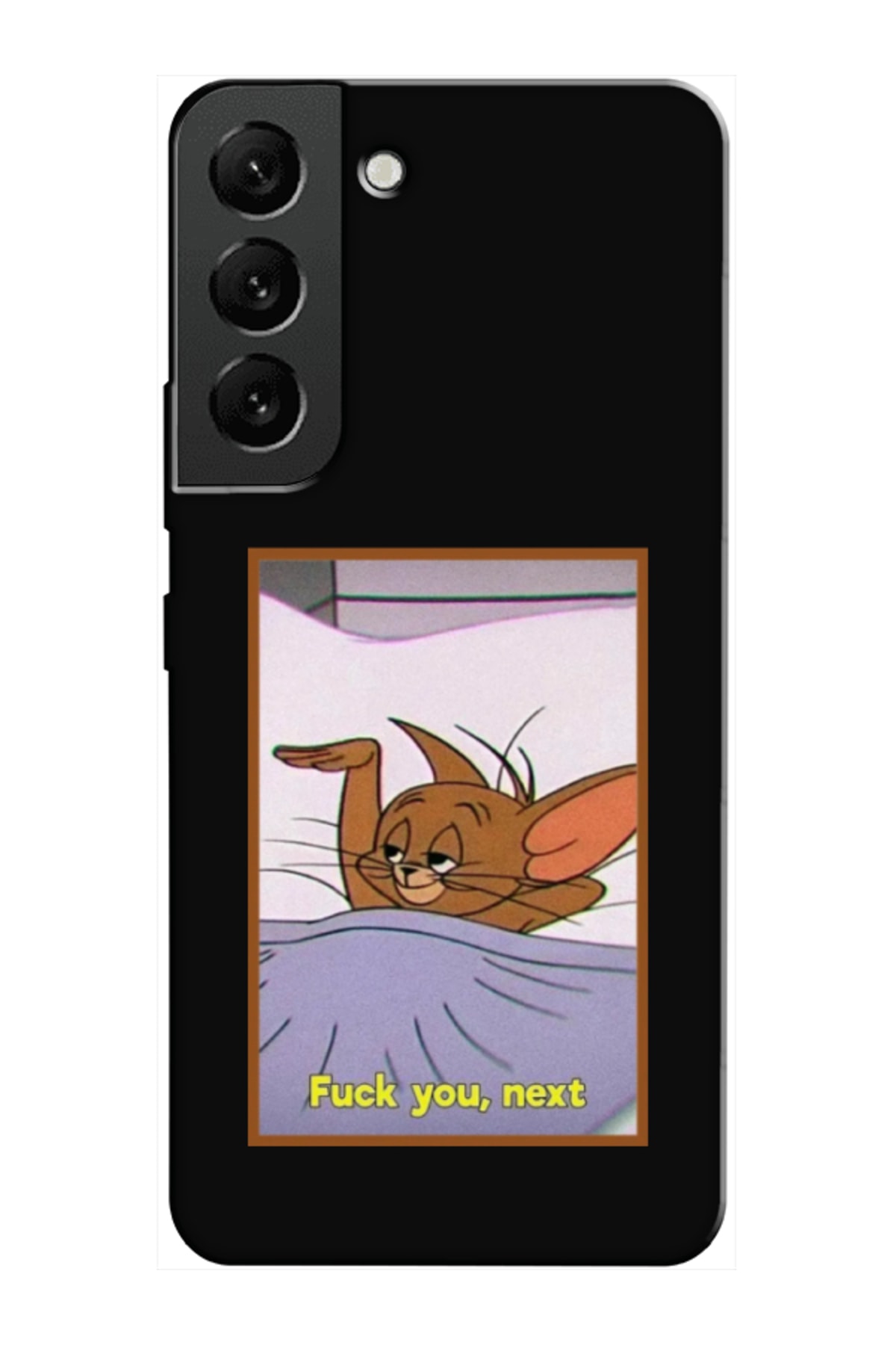 Samsung S22 Plus Jerry Black Phone Case