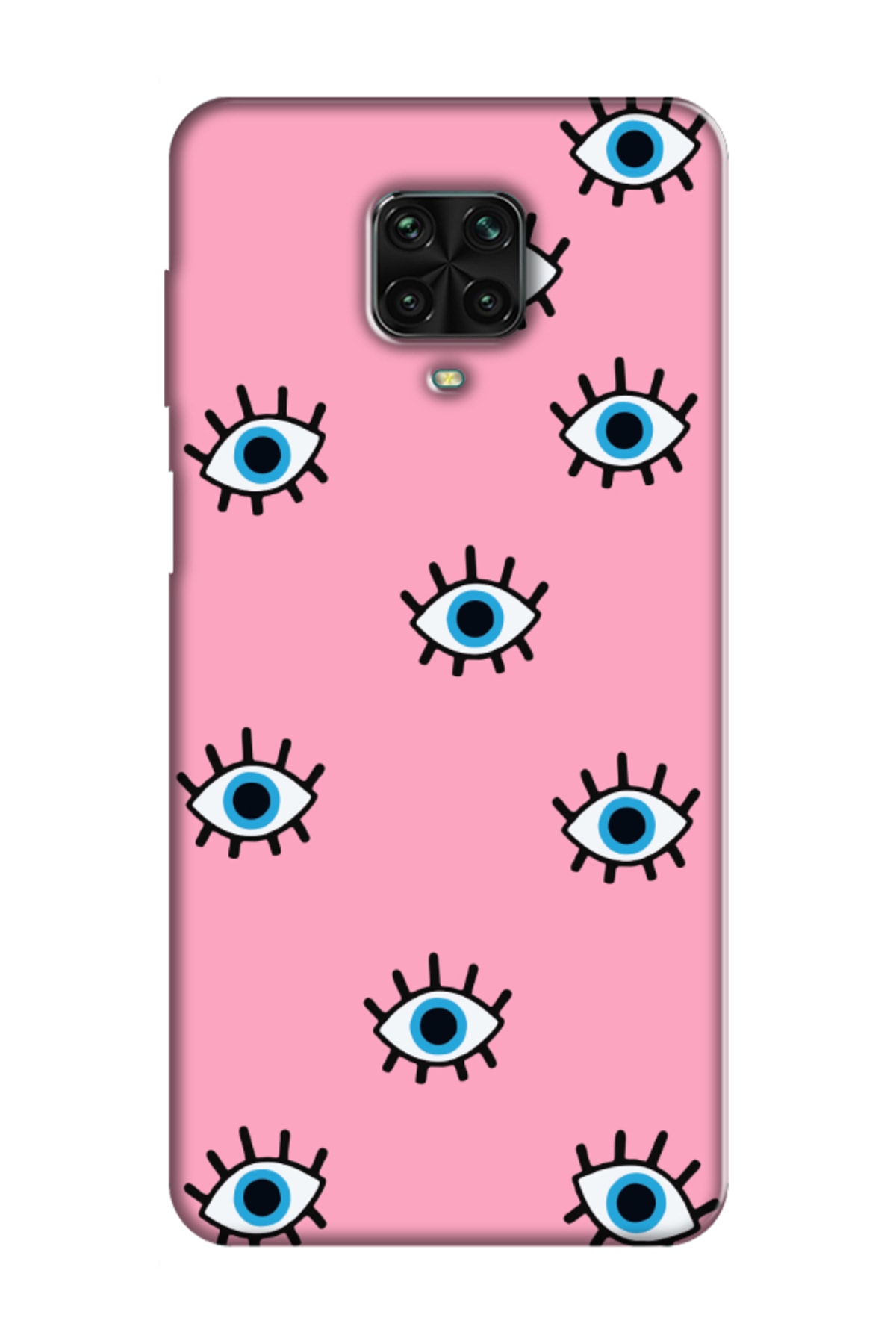 Redmi Note 9 Pro Evil Eye Pink Phone Case
