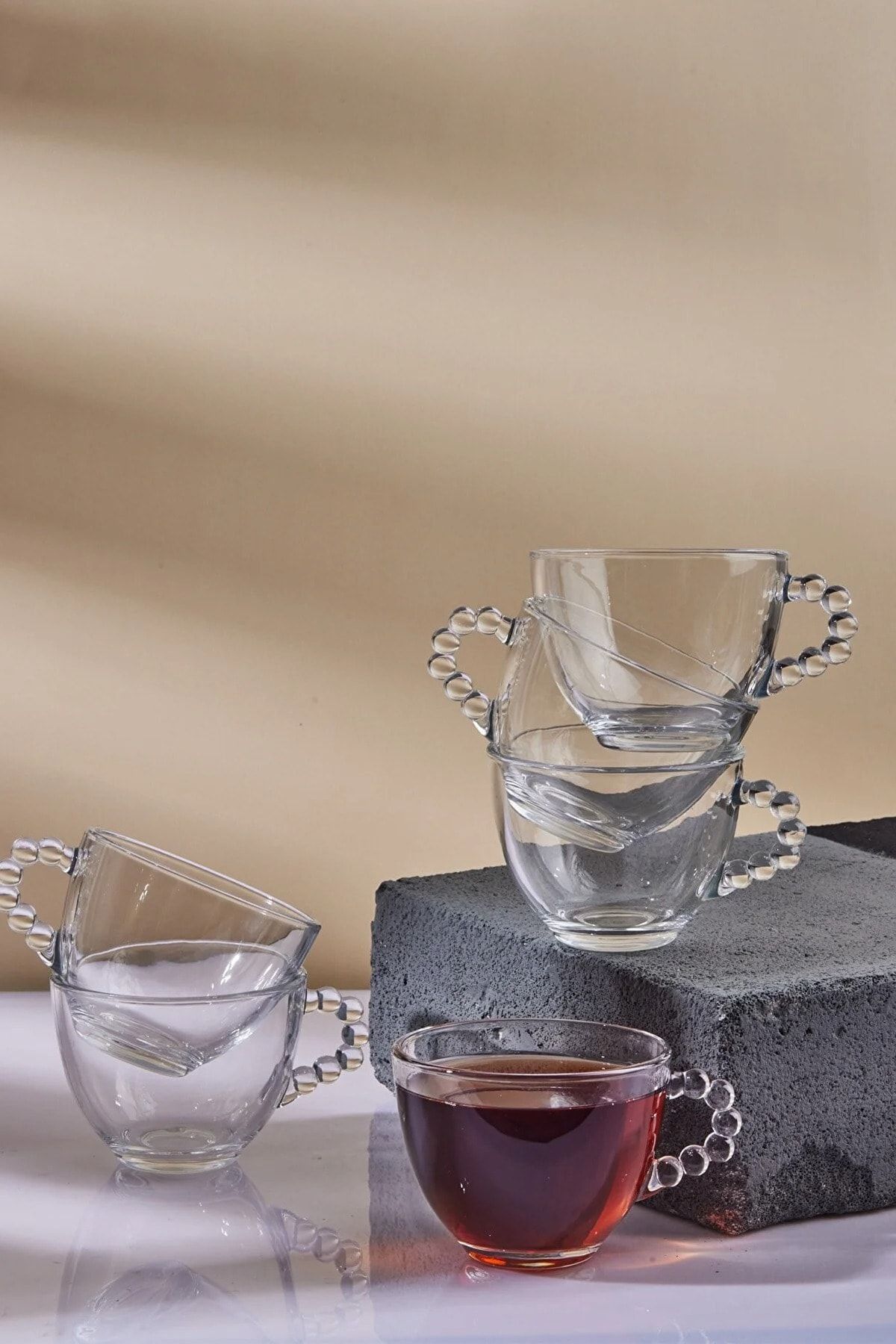 Glass tea cups new arrivals