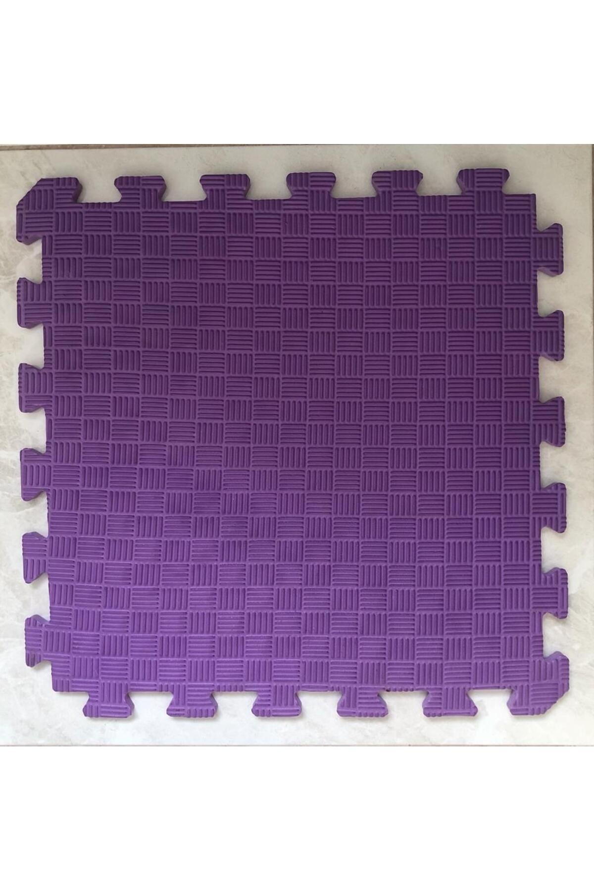 ELGA Tatami 8 Adet 50 x 50 x 13 mm Mor Renk Yer Minderi