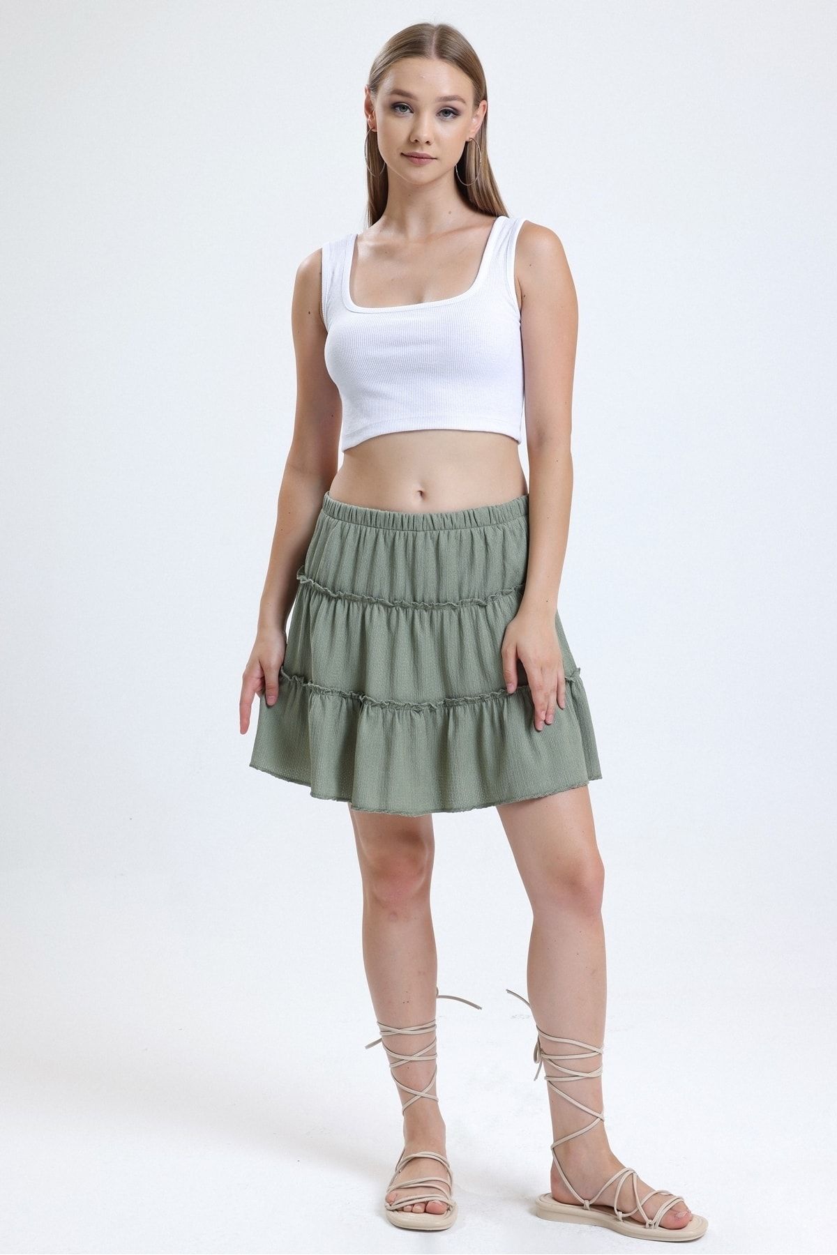 Mint green hotsell mini skirt