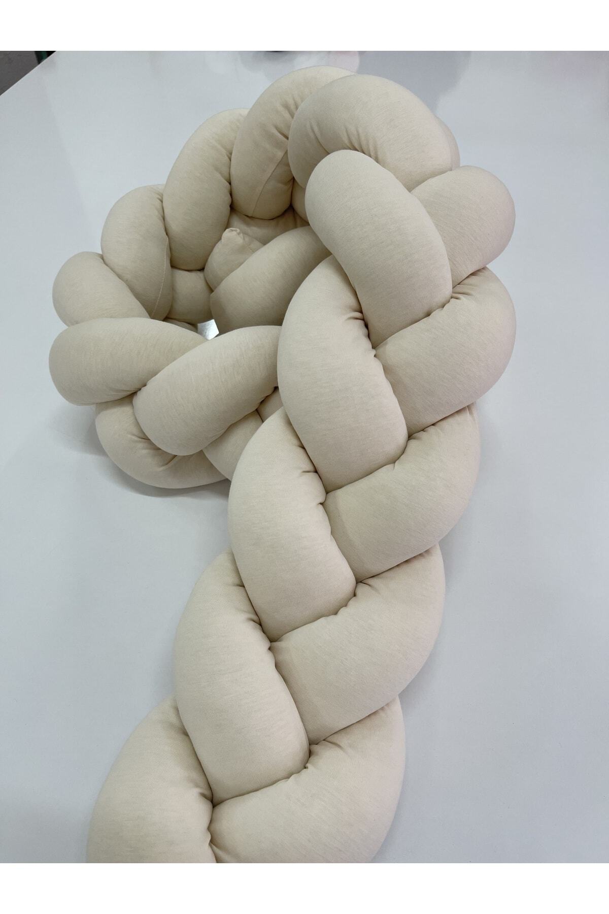 meleginisiklitoplari Örgü Korumalık 240 Cm 3'lü Örgü / 50x90 Sepet Beşik - Yatak Koruyucu fotoğrafı 4 (önizleme)