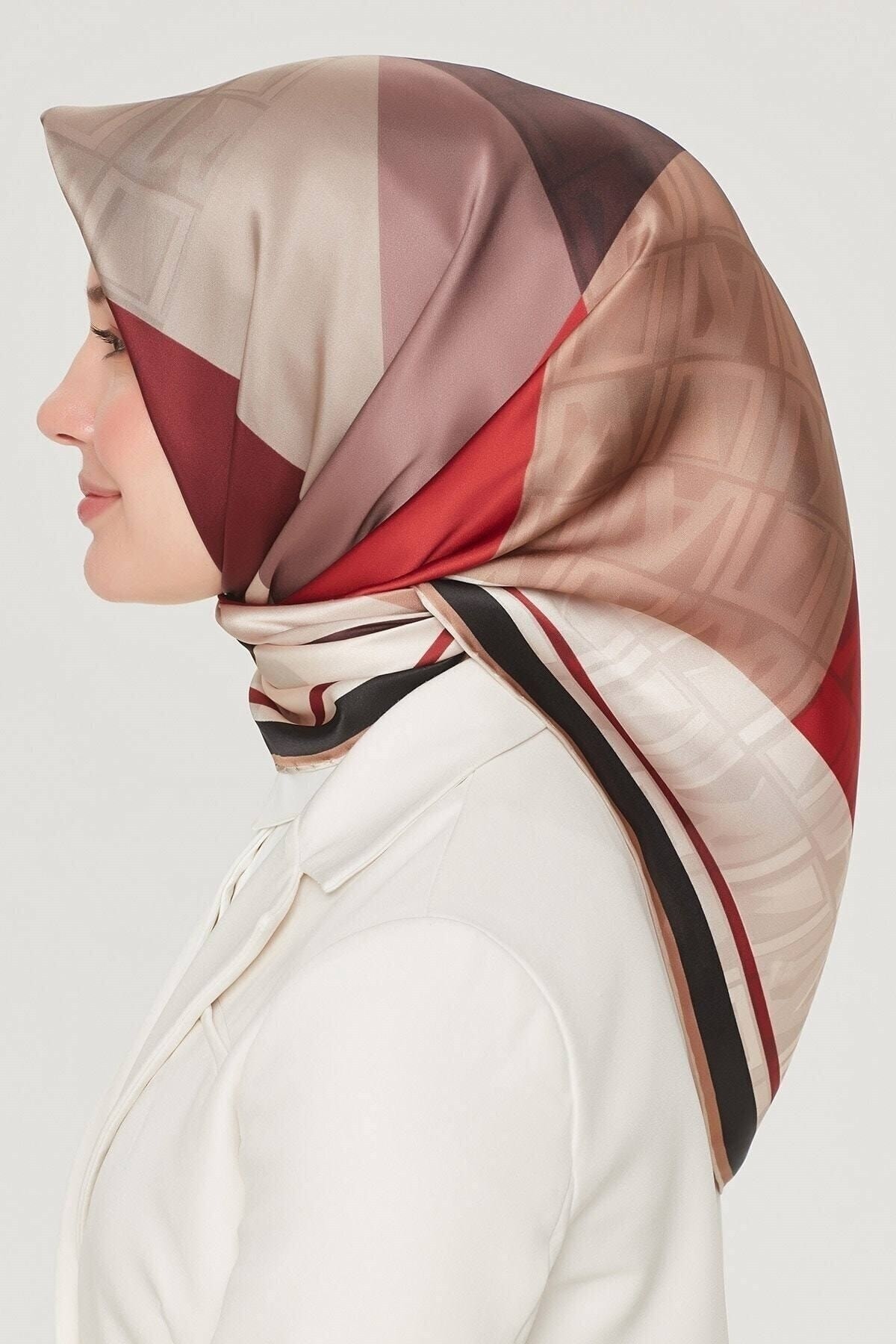 روسری زنانه آرمینه | E21YA8516D04 Armine - Image 2