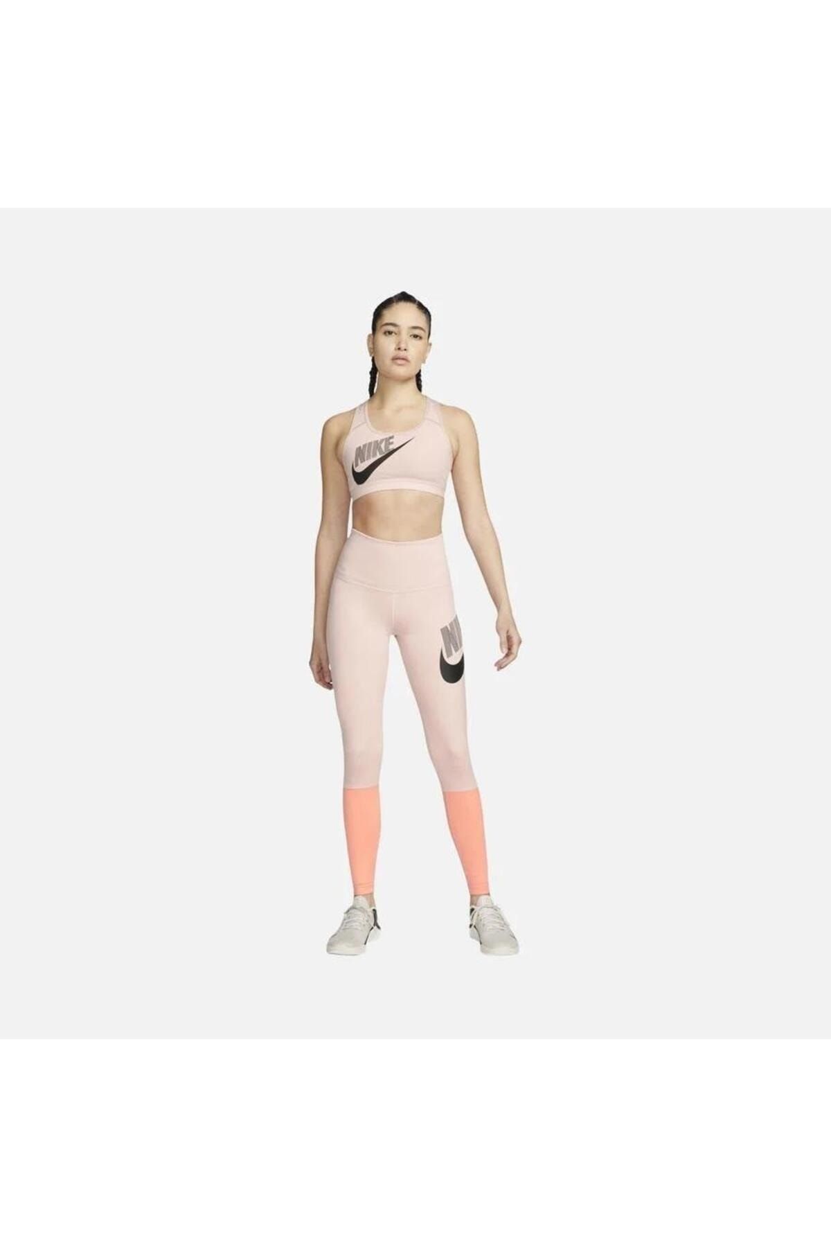 Nike Yoga Dri-fit High Rise 7/8 Nvlty Women's Pink Leggings Dq5622-549 -  Trendyol