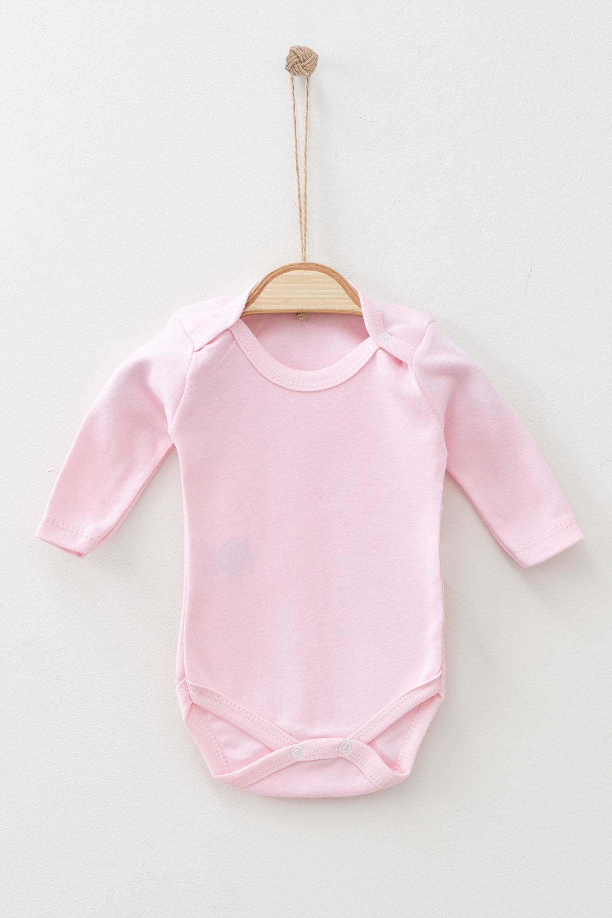 ADABEBEK Body Typu Snapback Ze 100% Bawełny, Z Długim Rękawem Unisex - 9–12 months