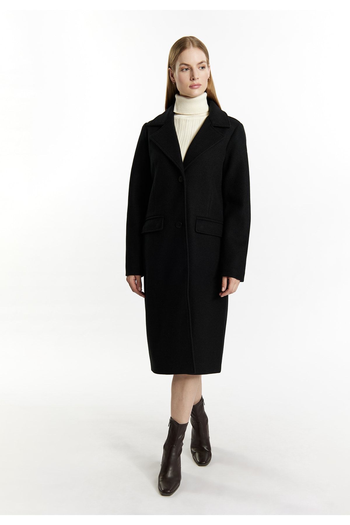 Dreimaster-Overgangsjacke clasic în Wolloptik și material de reciclare 2