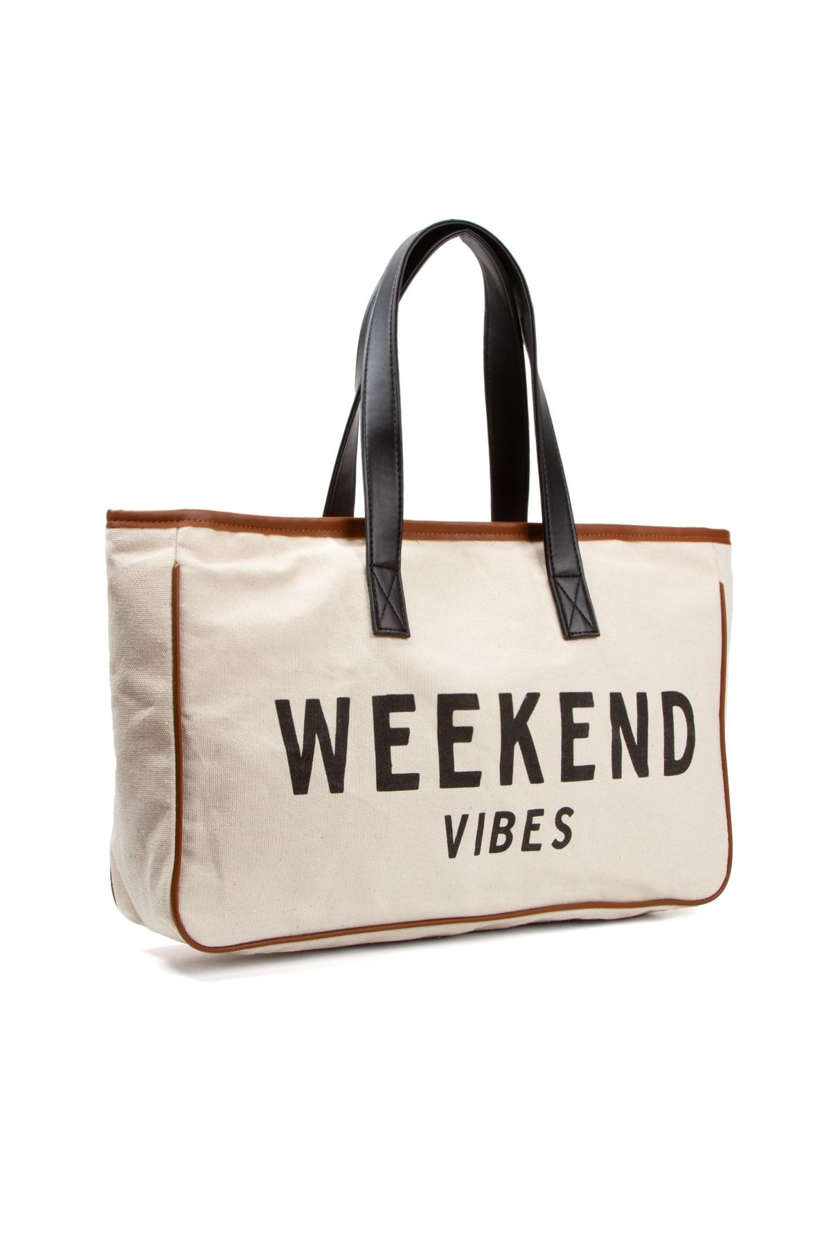 Adelina Bags Organic Canvas Weekend Vibes Daily Beach Shoulder Bag