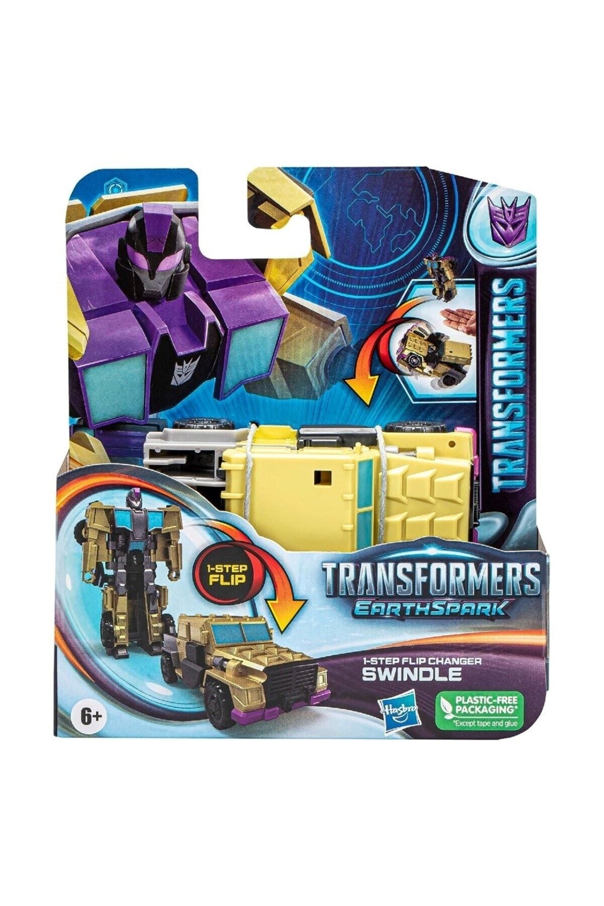 transformers-Earthspark One-Step Transforming Figure Swindle 4