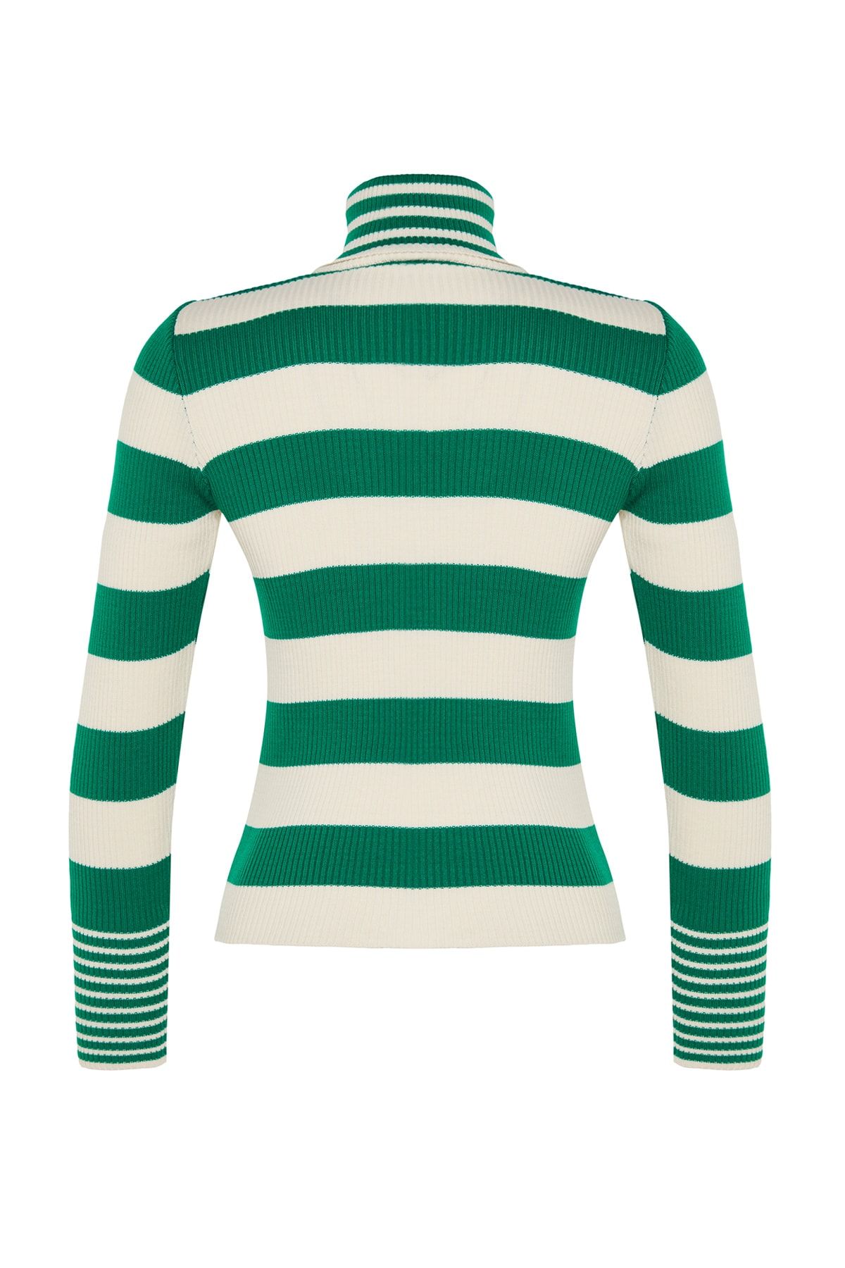 Trendyol Collection-Rollkragenpullover aus Strick mit Steinstreifen - TWOAW24KZ00637 8