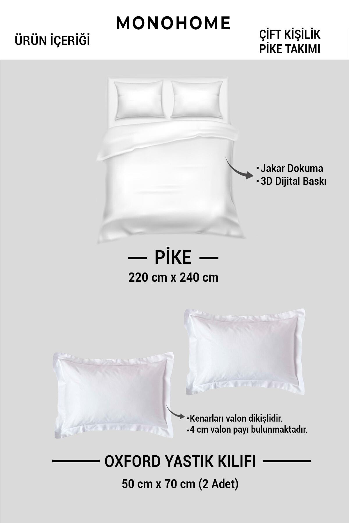 سرویس روتختی  صورتی مونوهومMonohome | pike4375 اورجینال - تصویر 6