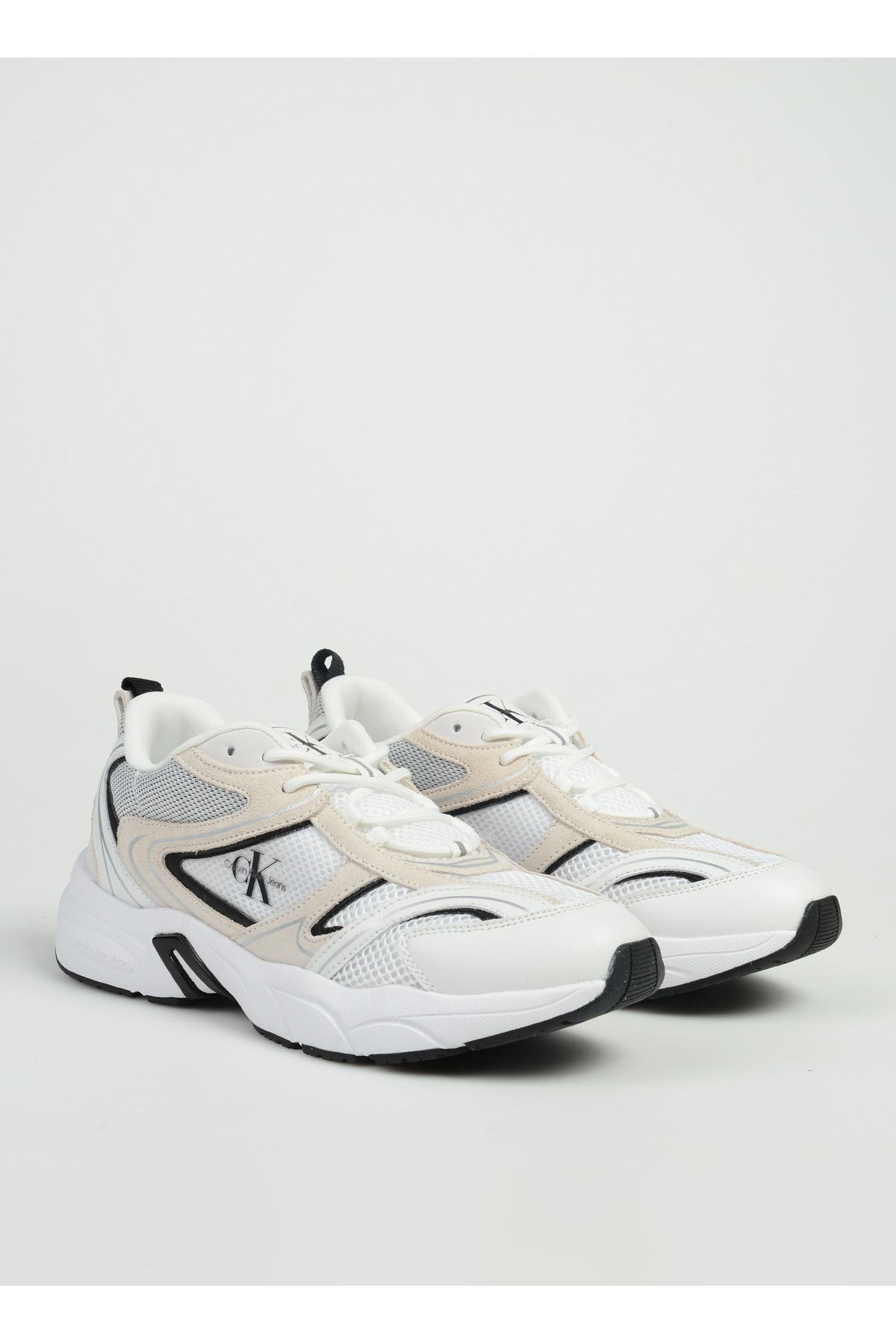 Calvin klein discount chunky sneakers white