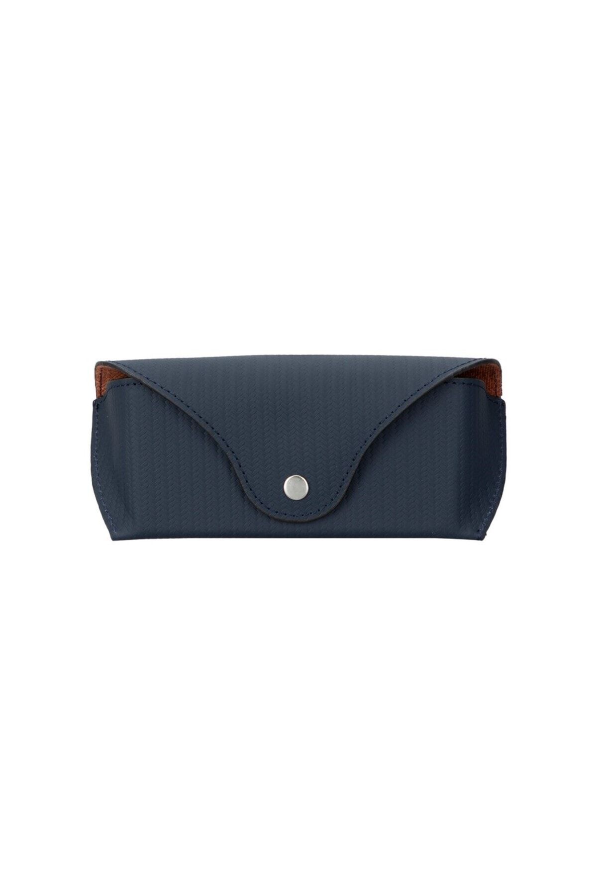 PLM Husa Pentru Ochelari Din Piele Roan Crbn3 Bleumarin Unisex - One Size
