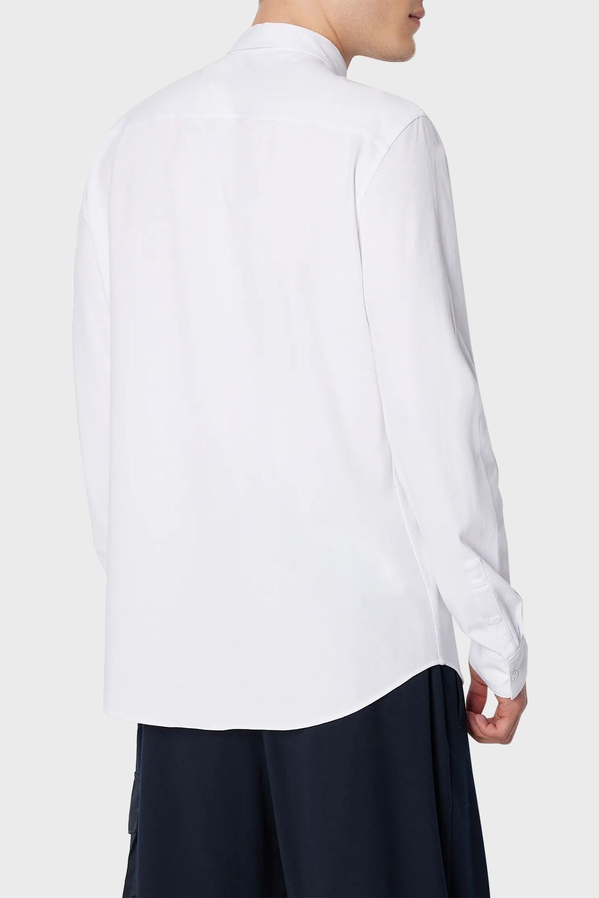 پیراهن / بلوز دکمه دار سفید مردانه دقیق 6rzchj zjycz 1100 Armani Exchange