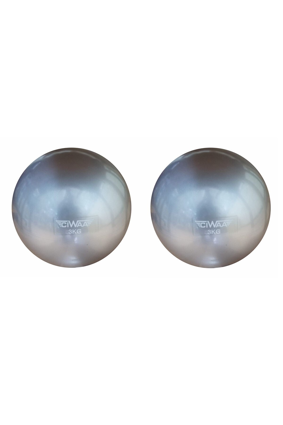 CWA-2285Pilates Weight Ball Pilates Toning Ball Balance And Weight Ball 3 Kg x2