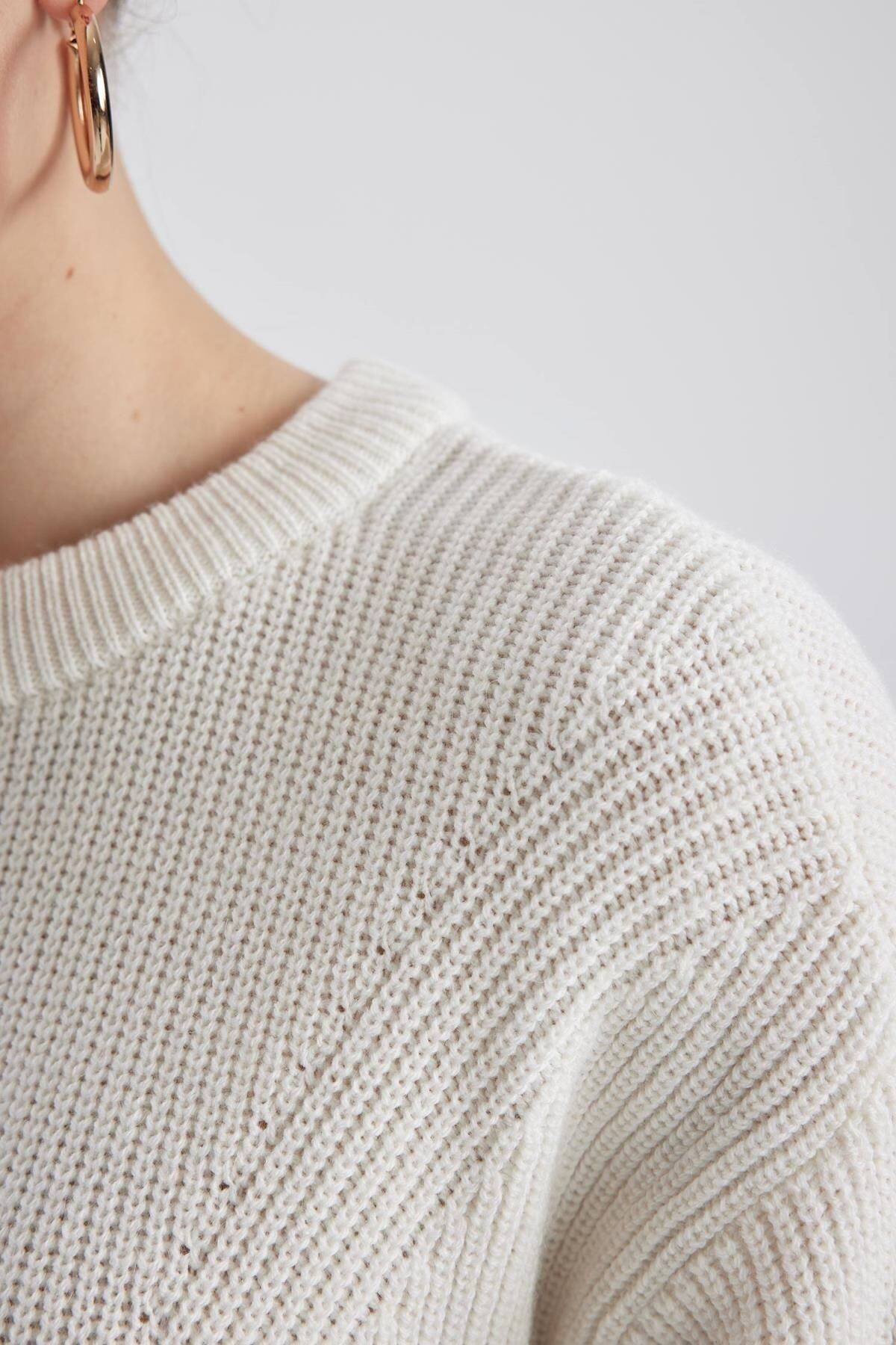 بافت زنانه دفاکتو | H6905AZ23WN Defacto - Image 5