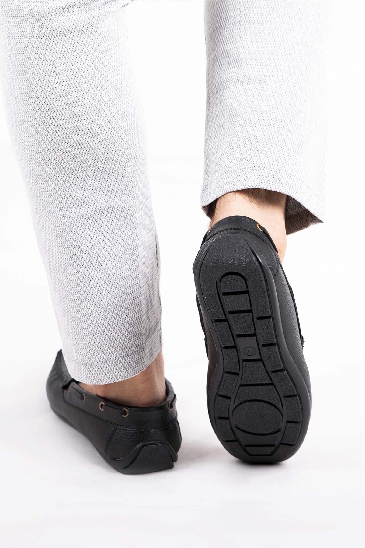 zincirport Erkek Siyah Rog Loafer Ayakkabı görsel 3