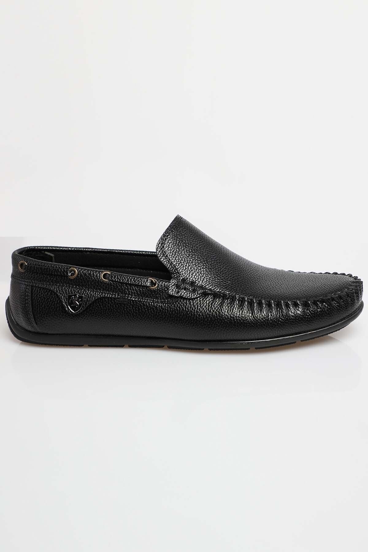 zincirport Erkek Siyah Rog Loafer Ayakkabı görsel 4