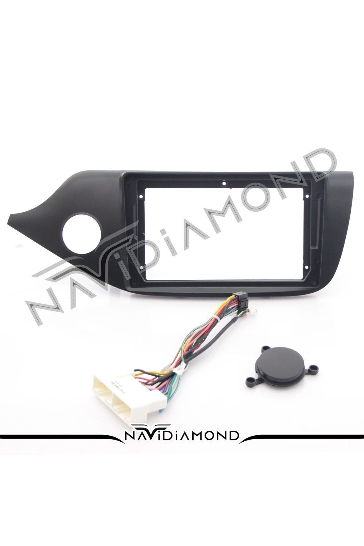 NAVİDİAMOND-Navıdıamond Kia Ceed 2011-2019 Compatible Android Tape Frame (9 Inch) - Socket 3