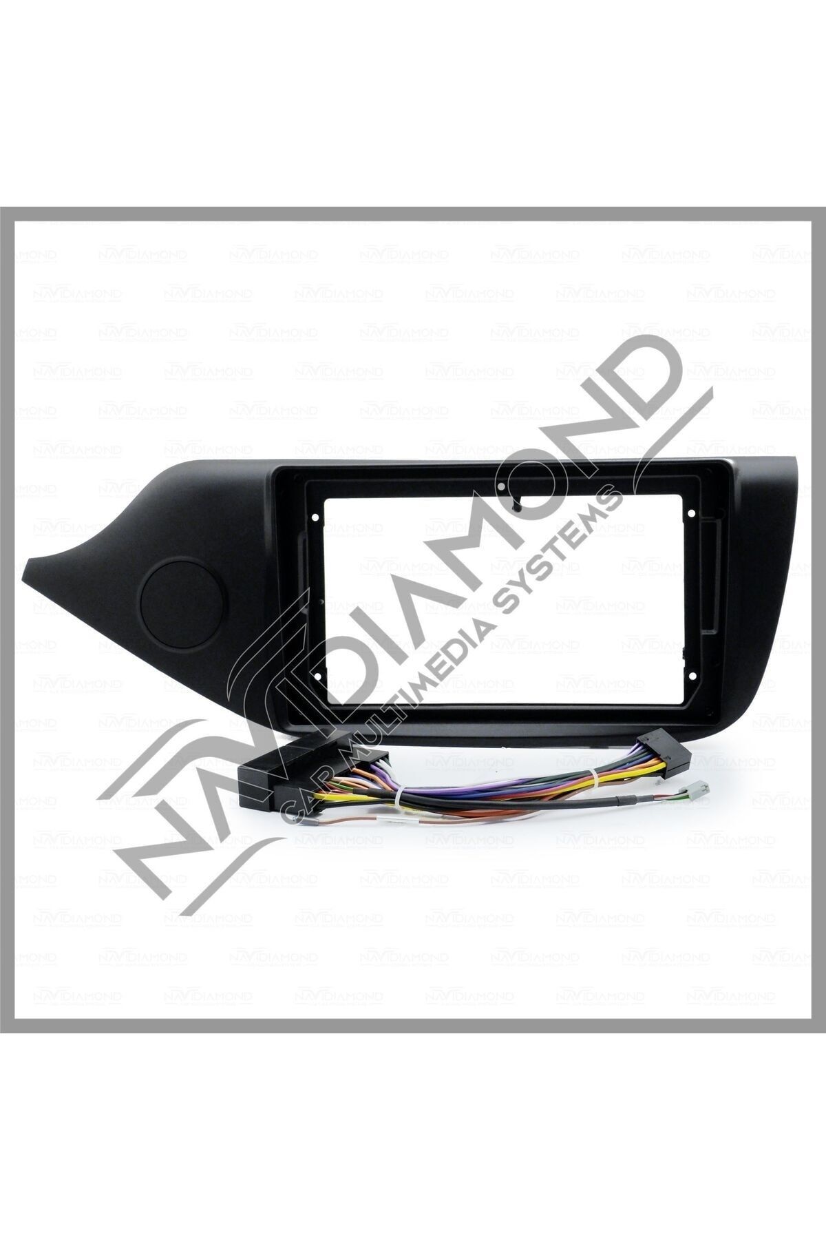 NAVİDİAMOND-Navıdıamond Kia Ceed 2011-2019 Compatible Android Tape Frame (9 Inch) - Socket 5
