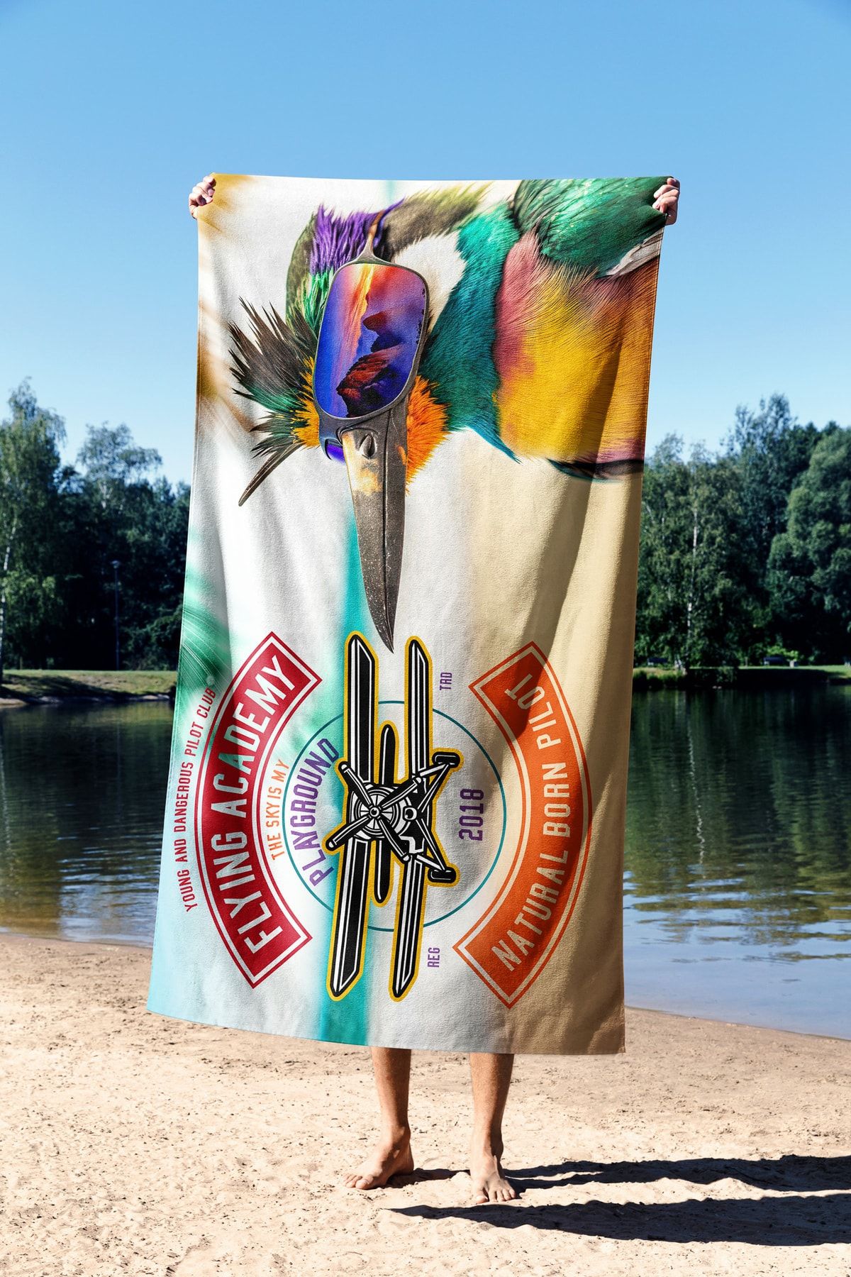 Sand repellent towel on sale