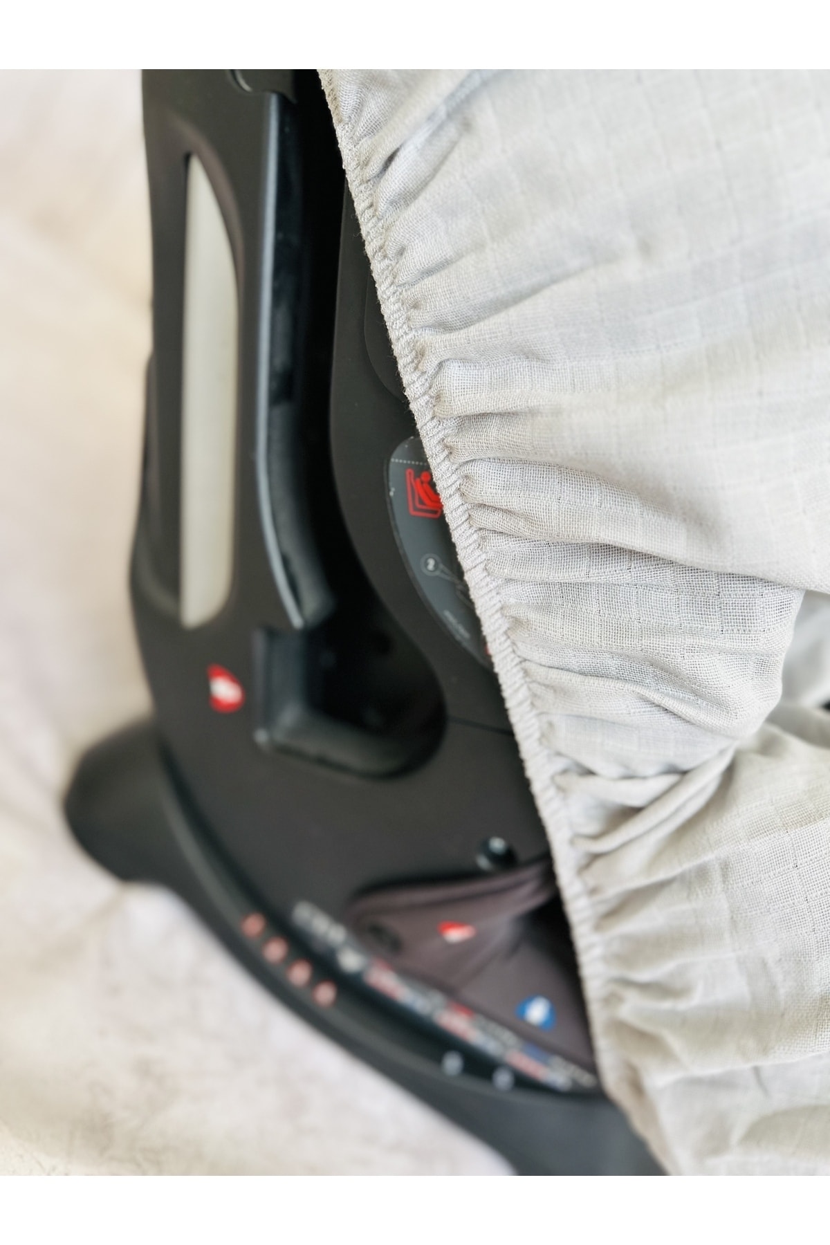 JUNİPERUS Bebek Müslin Oto Koltuk Puset Kılıfı Lastikli fotoğrafı 3 (önizleme)