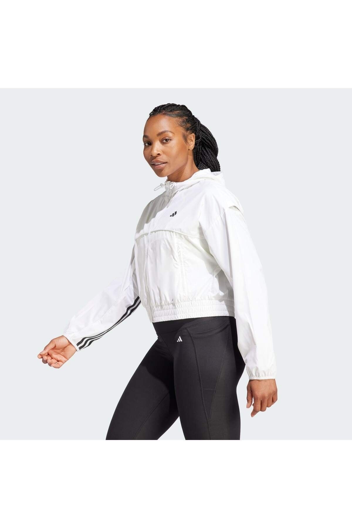 Cropped windbreaker 2024 adidas
