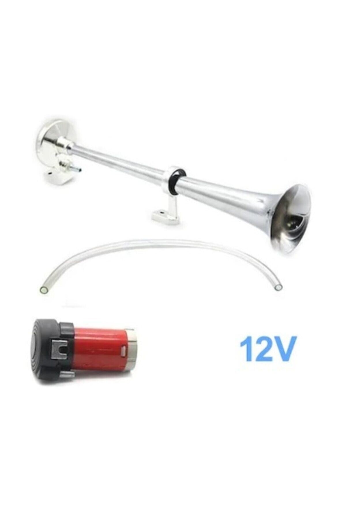 Carub Gecko Gemi-tır Marine Korna 12v Nikelaj-krom