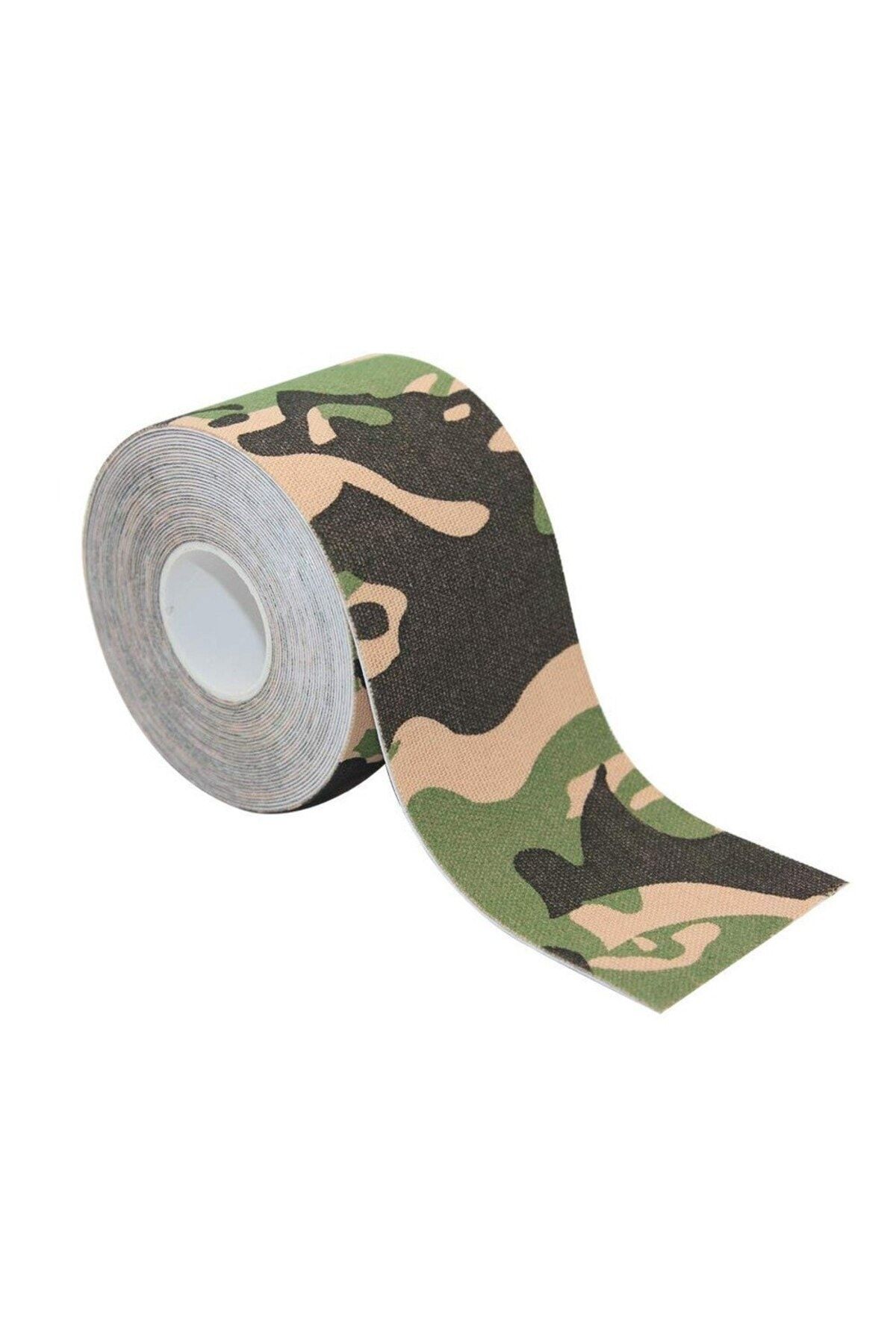 Kamuflaj Kinesioband 5 Cm. X 5 M. Anti Alerjik Ağrı Sporcu Bandı