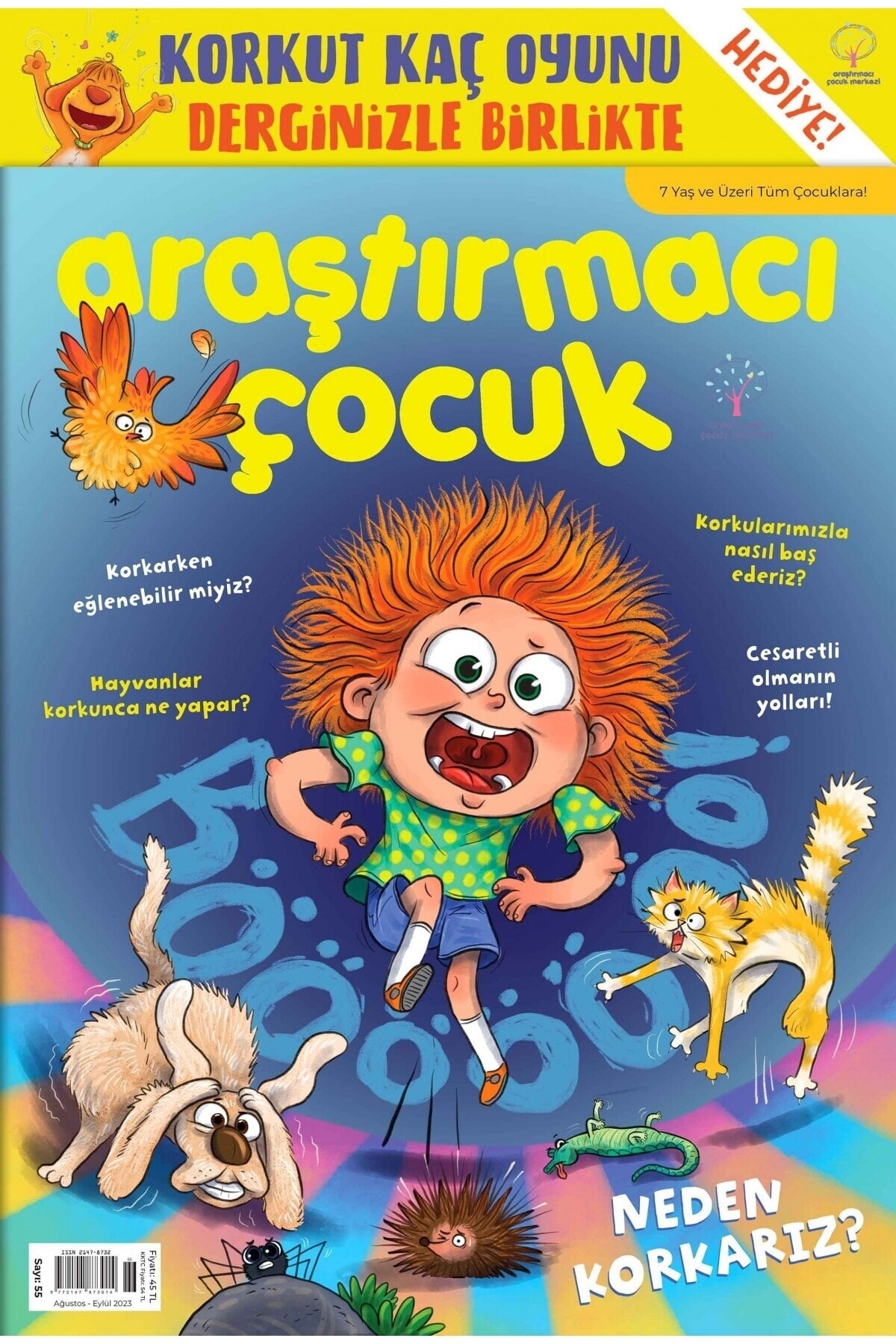 Araştırmacı Çocuk Dergisi - 55. Sayı - Neden Korkarız?