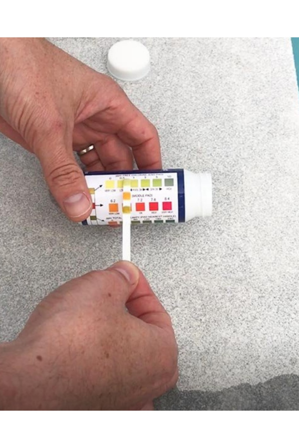 Havuz Suyu Klor -Ph Test Kiti Havuz Suyu Test Cihazı 50 Şeritli 3