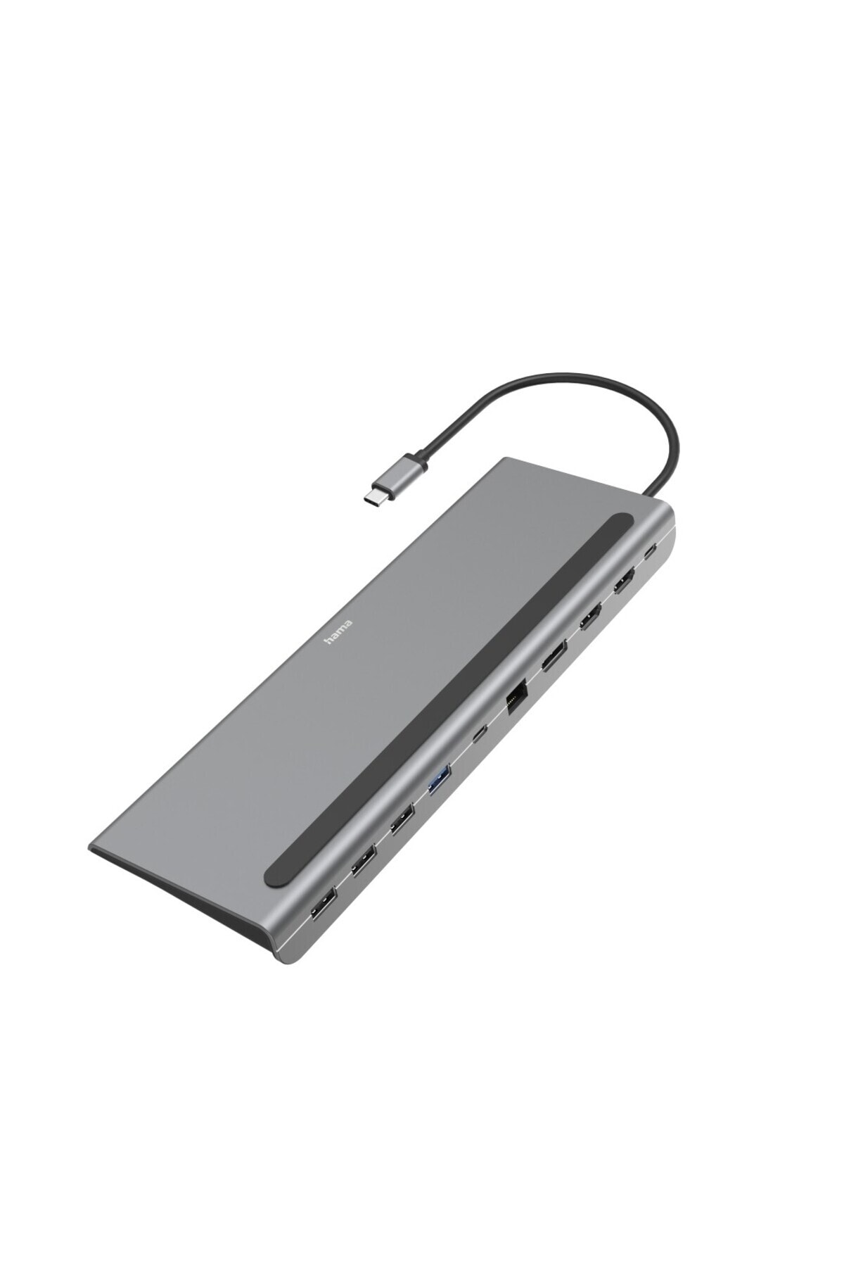 USB-C Hub, Stand, 10 port 4xUSB-A,2xUSB-C,HDMI,LAN