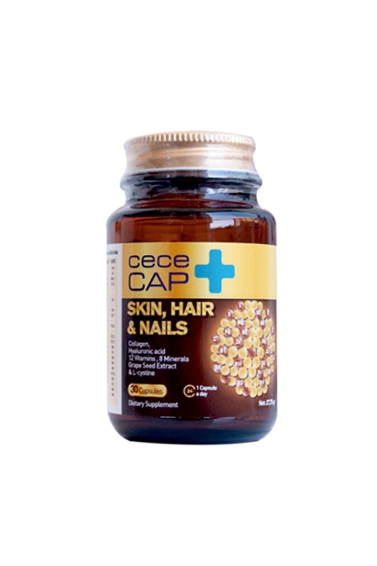 CECECAP Saç Tırnak Ve Cilt Multivitamin 30 Kapsül