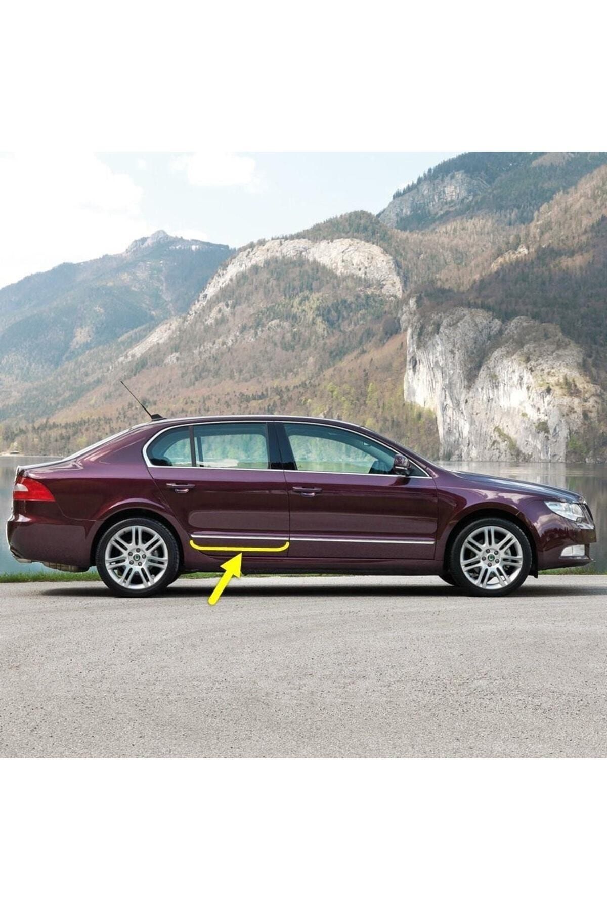 Skoda superb sale chrome door trim