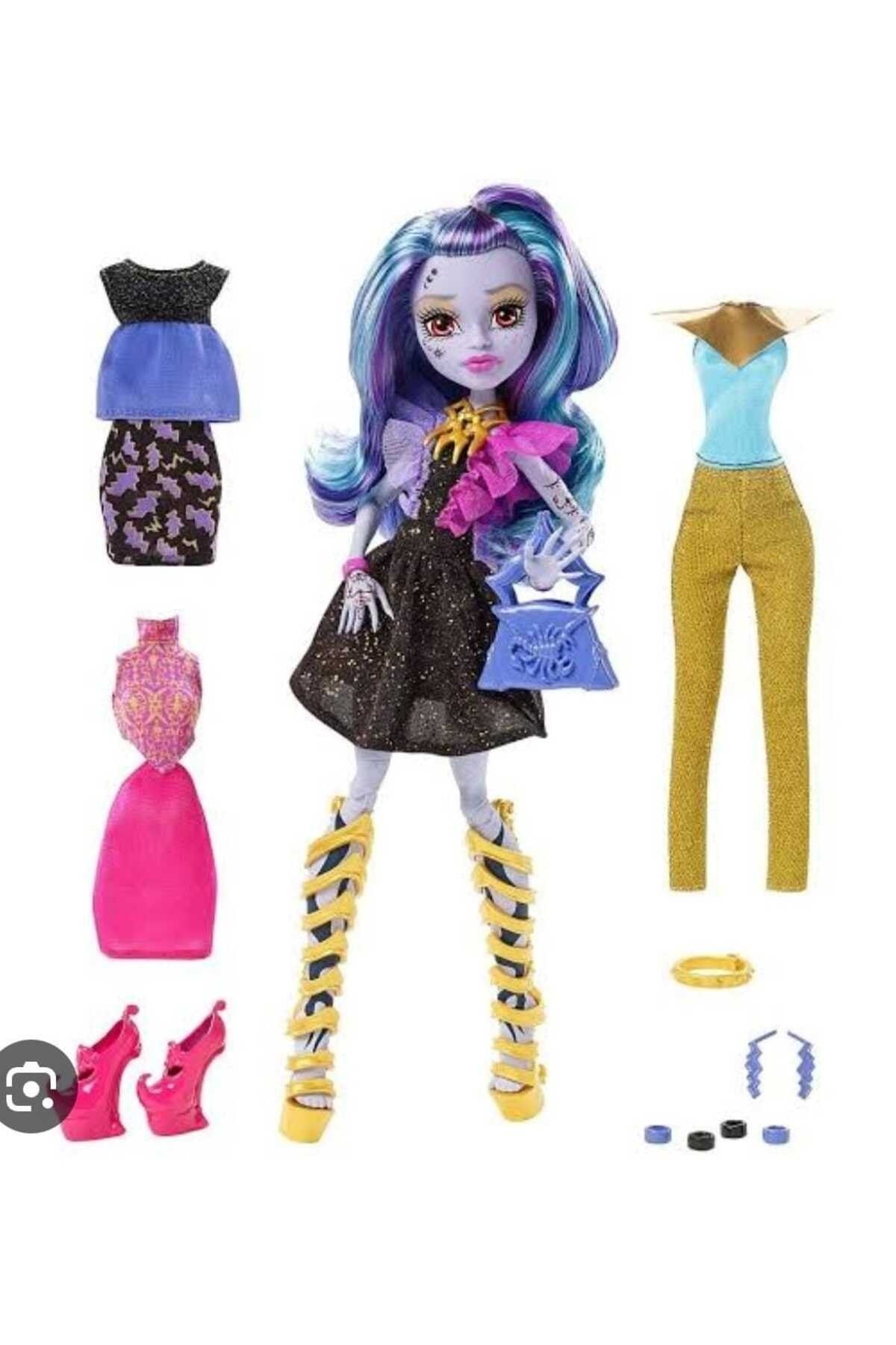 escoines-barbieelittasarım-Monster High I Love Fashion Djinni Whisp Grant Doll 1