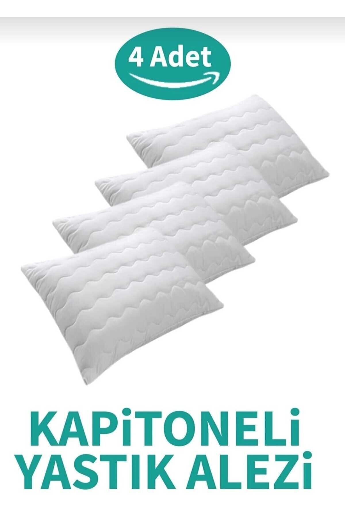 Kapıtoneli Pillow Pillow Case Cotton 50 X 70 Cm Zipper White Color