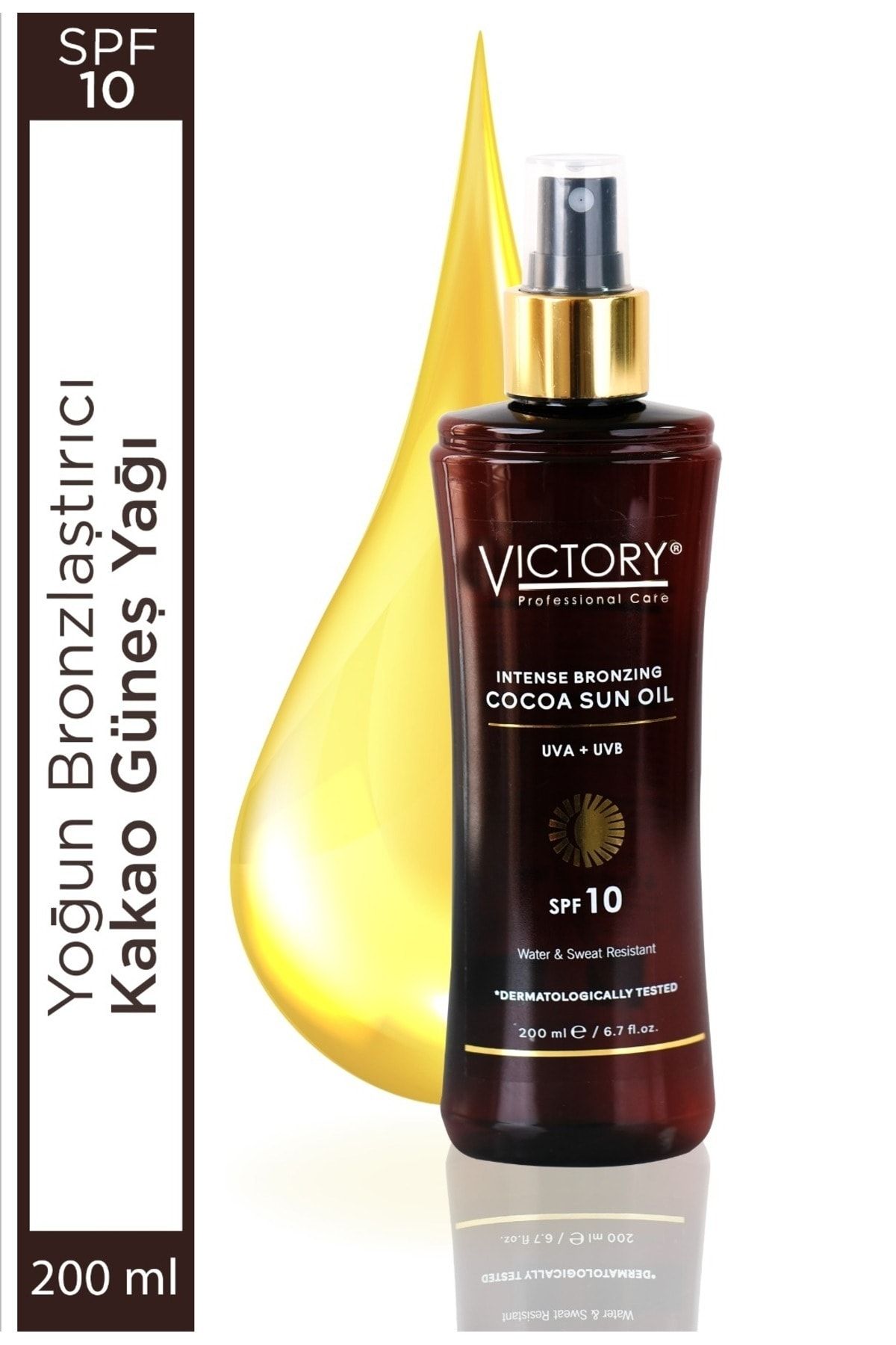 Victory-200 ml SPF10 Sun Cocoa Butter - Intensive Bronzing 1