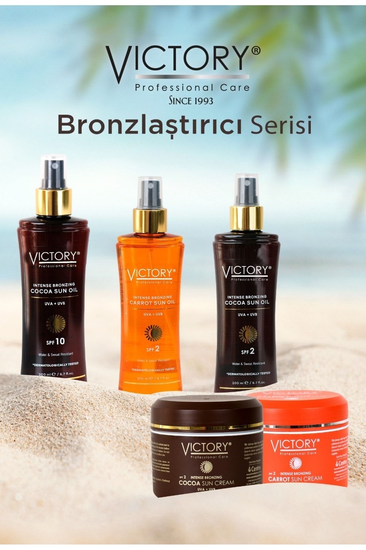 Victory-200 ml SPF10 Sun Cocoa Butter - Intensive Bronzing 3