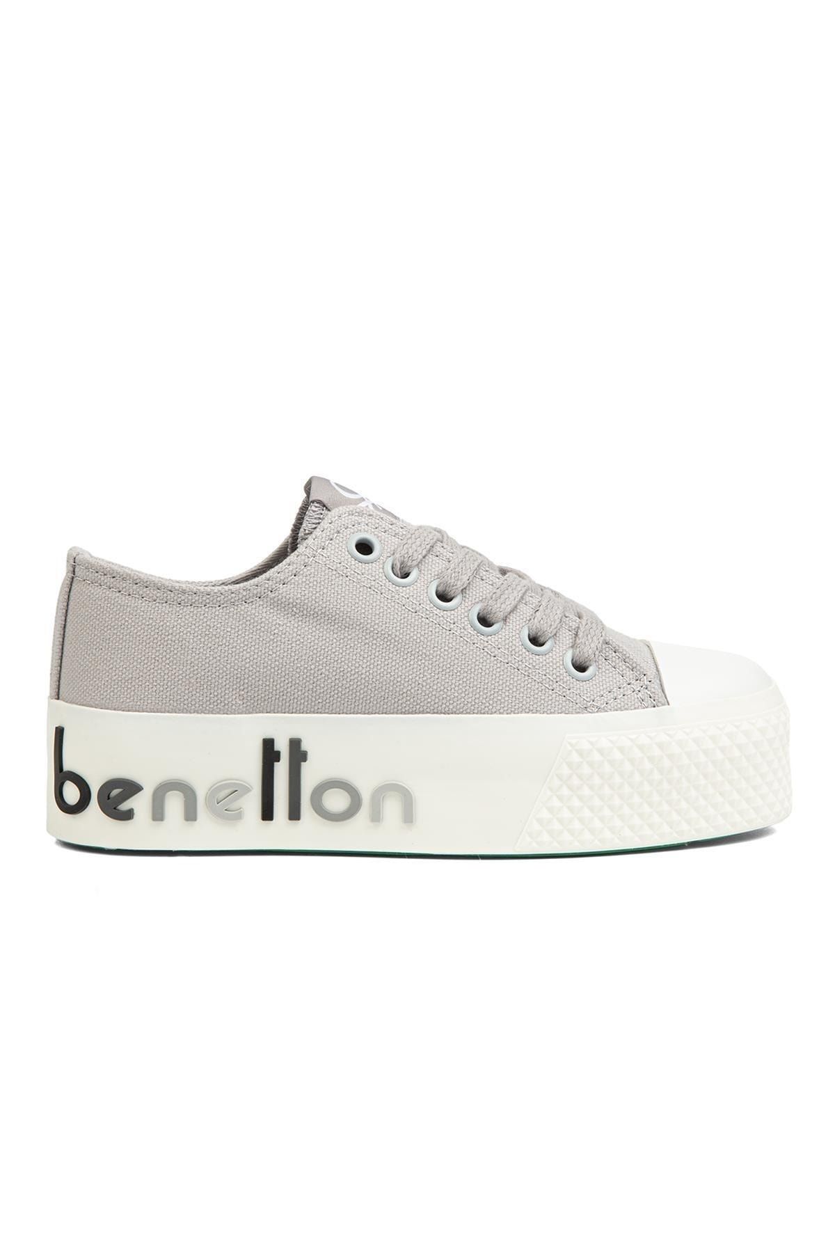 Benetton BN 30936 Gri Kad n Spor Ayakkab Fiyat Yorumlar Trendyol