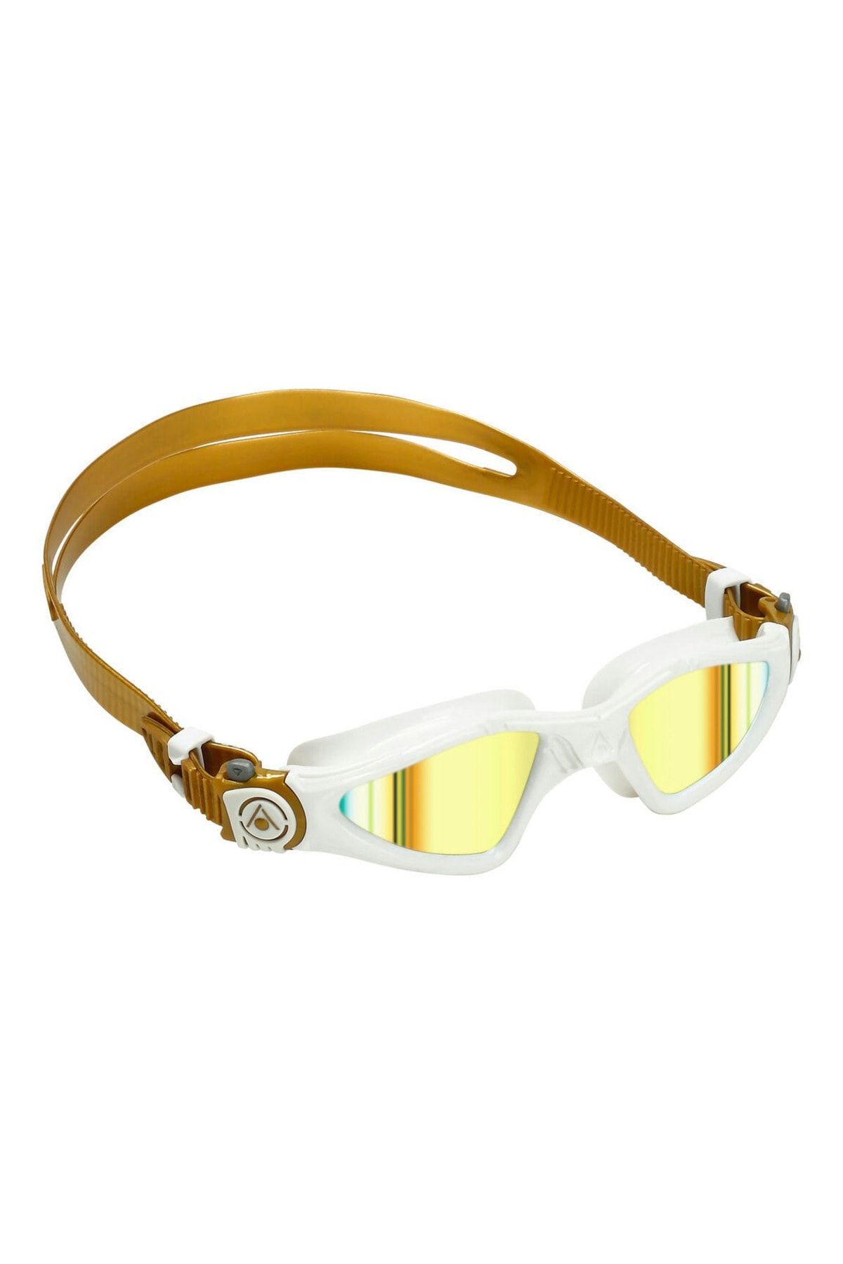 Aqua Sphere Aquasphere Kayenne Titanium Mirrored Gold White Swimming Goggles Trendyol