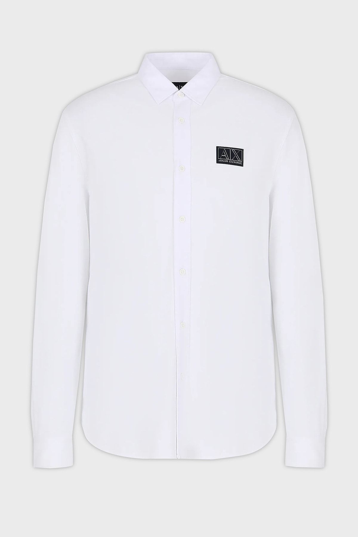 پیراهن / بلوز دکمه دار سفید مردانه دقیق 6rzchj zjycz 1100 Armani Exchange