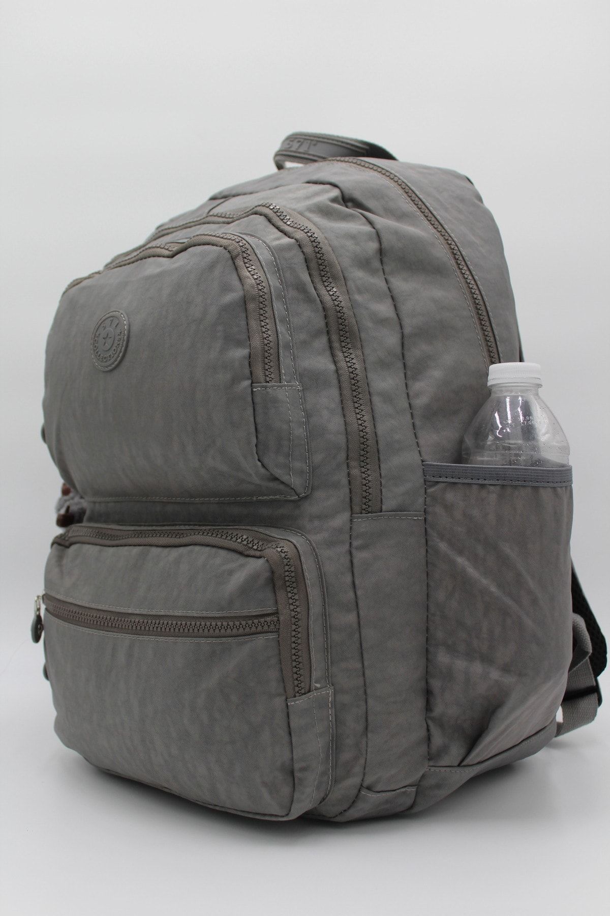 shopshop Waterproof Fabric Unisex Large Size Multi Pocket School