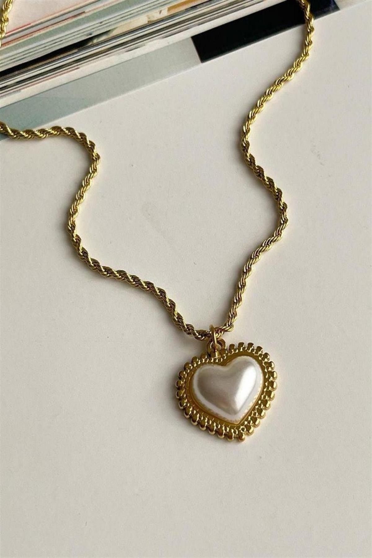 Pearl cheap rope necklace