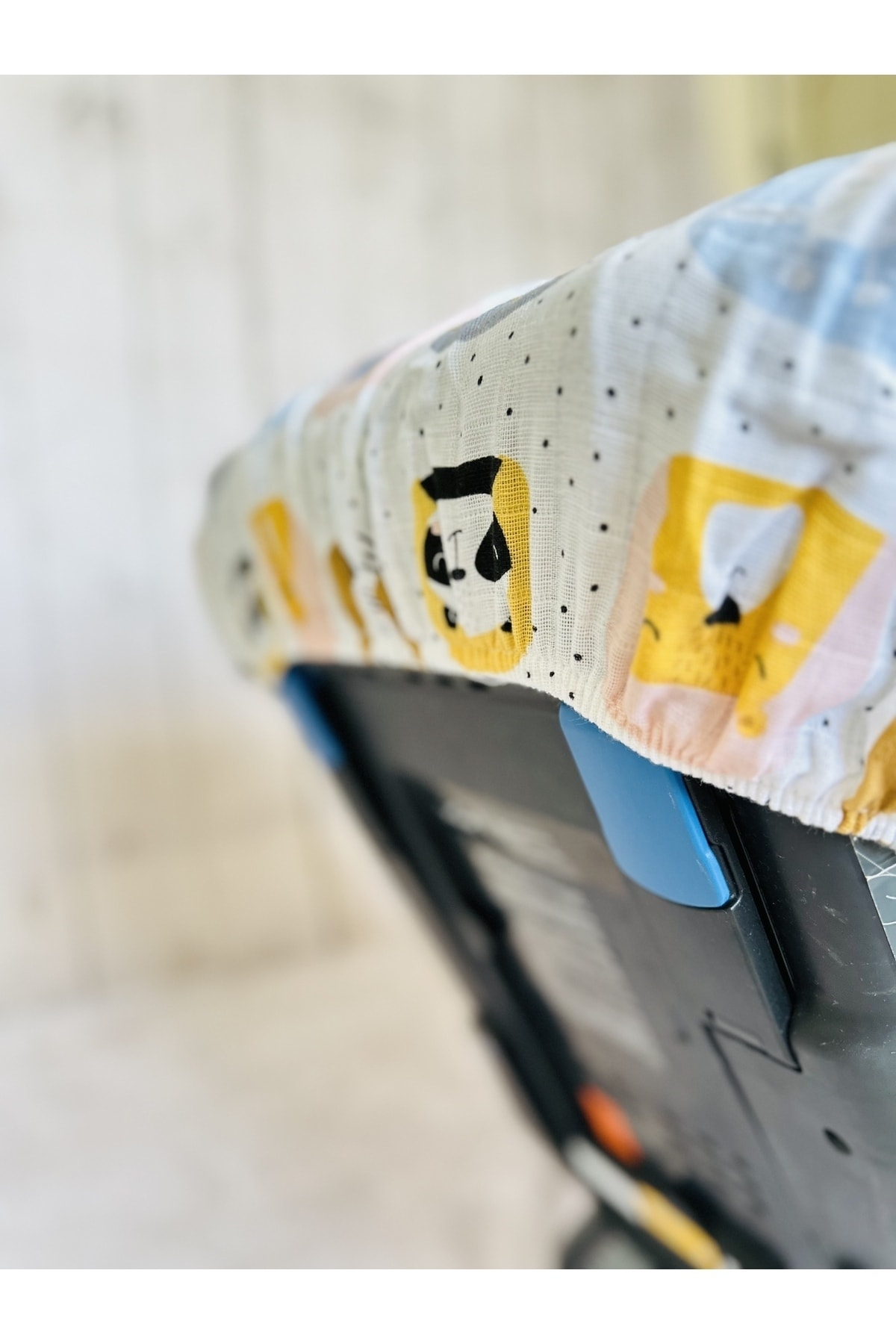 JUNİPERUS Bebek Müslin Oto Koltuk Puset Kılıfı Lastikli fotoğrafı 4 (önizleme)