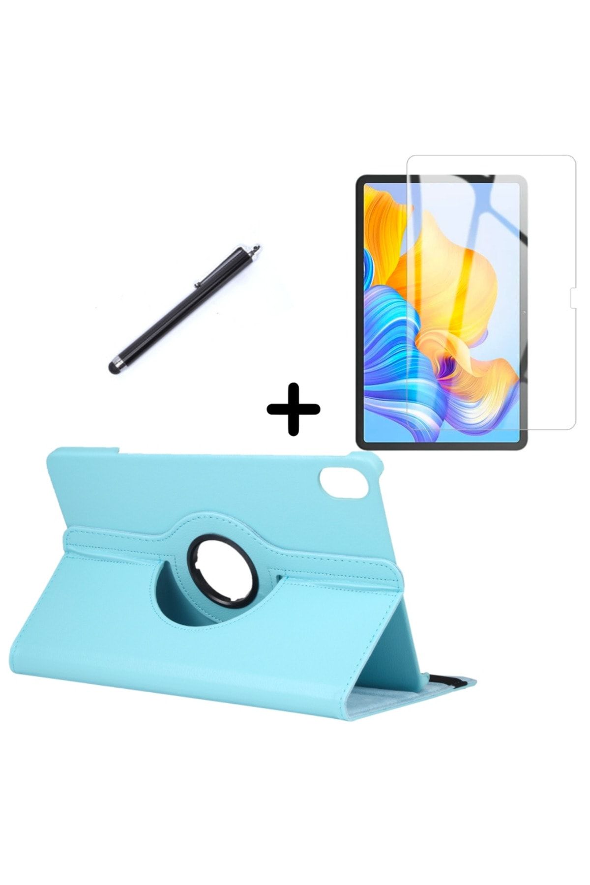wowacs Huawei Honor Pad 8 12 Inch Compatible 360° Rotatable Stand Tablet  Case Screen Protector and Pen Set - Trendyol