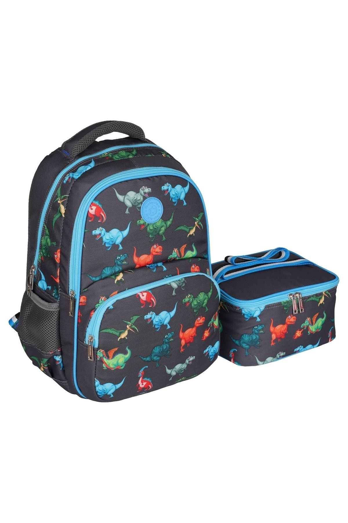 BagSign Primary School Backpack Lunch Box Set of 2 with Relaxion