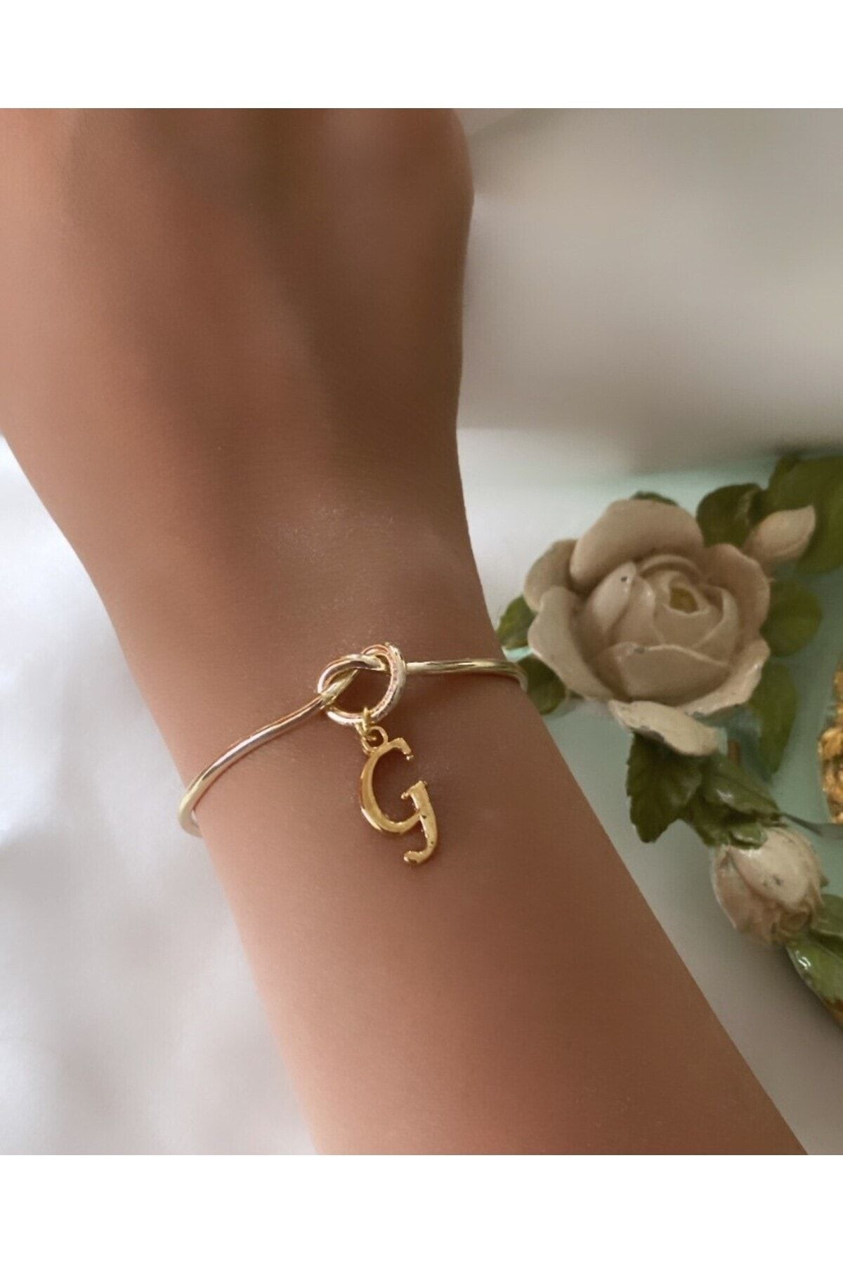 Asia by Leuvoi Letter G Knot Bracelet Trendyol