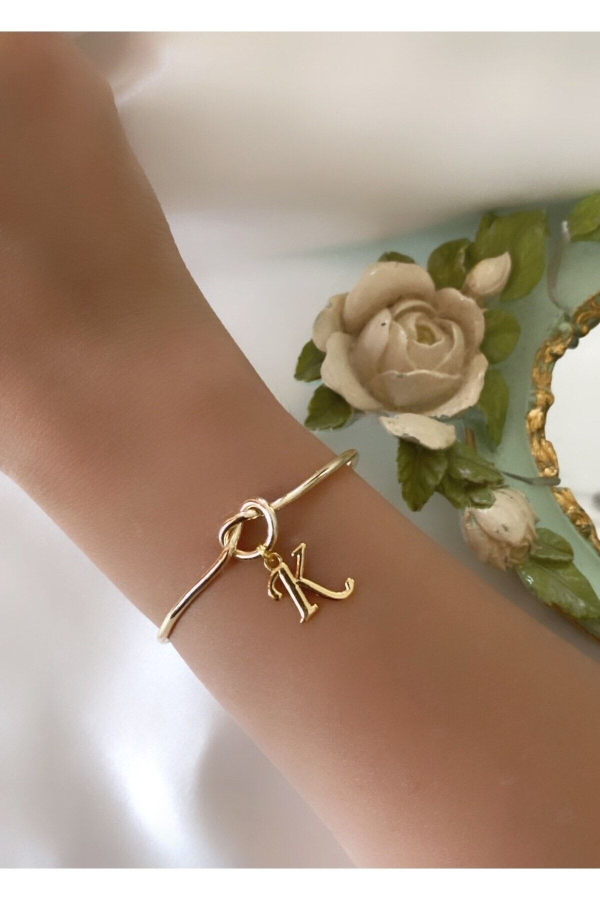 K letter bracelet discount