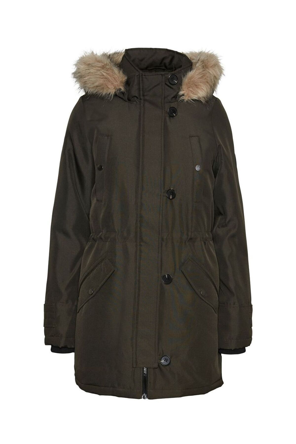 Vero Moda 10219081 Vmexcursion Expedition Aw19 3 4 Parka Col 21Kbveropar0003 771 Trendyol